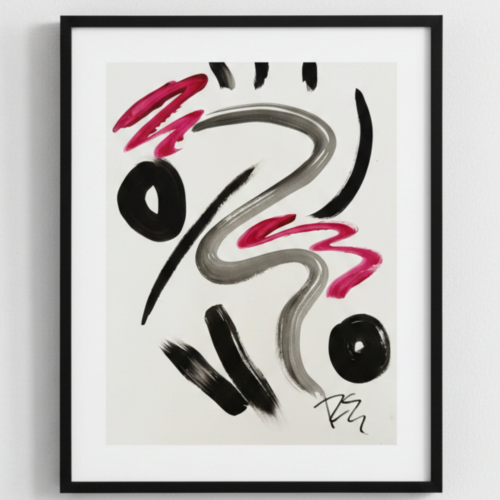 EMBRY Original Bold 11x14 Abstract Painting \