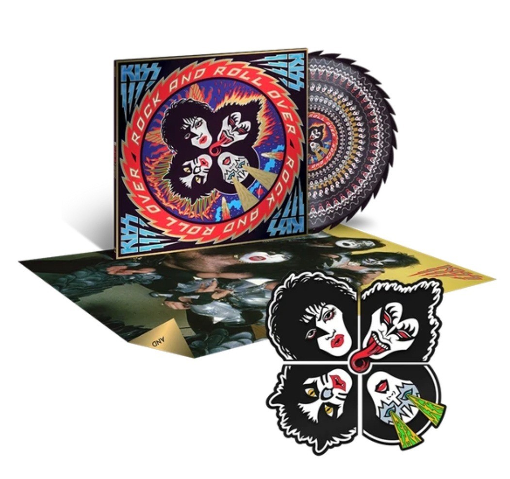 KISS Rock And Roll Over vinyl record 50th Anniversary Picture Disc PRESALE KISS Rock And Roll Over vinyl record 50th Anniversary Picture Disc PRESALE