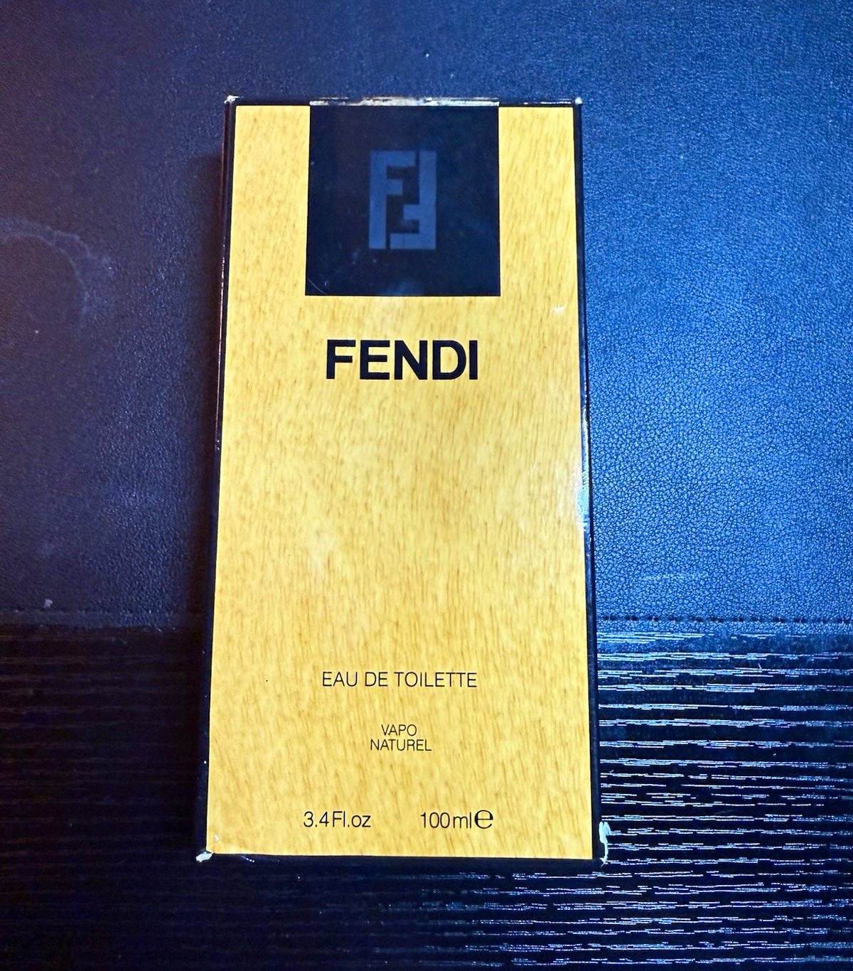 Vintage Fendi by Fendi Eau de Toilette 3.4 oz 100ml NEW UNUSED w/ Original Box