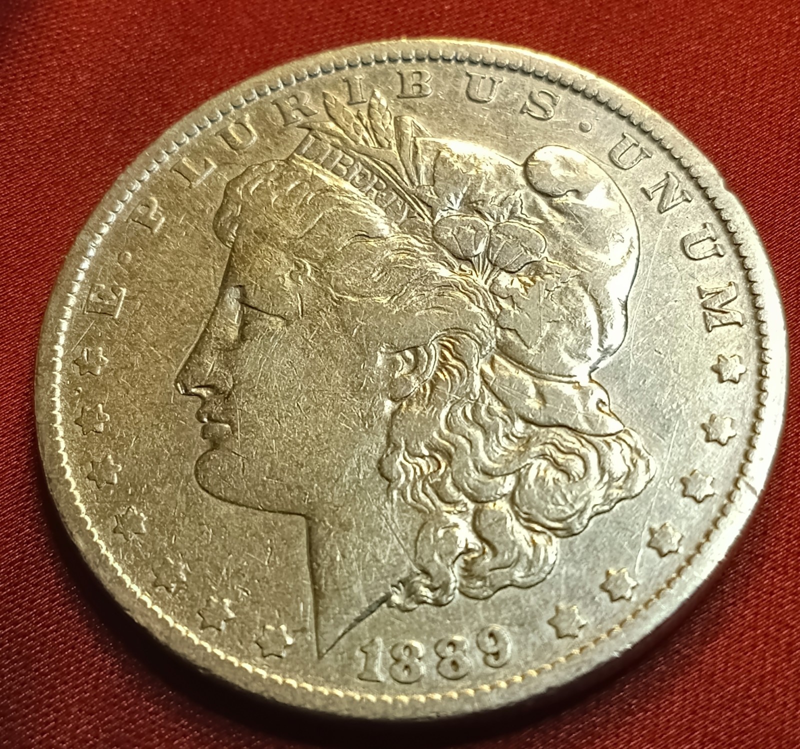 *1889-O Morgan Silver Dollar VF Condition 90% Silver 26.36 gm Weight** *1889-O Morgan Silver Dollar VF Condition 90% Silver 26.36 gm Weight**
