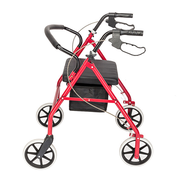 Extra Wide heavy Duty  Bariatric Rollator Rolling Walker w/Padded Seat US STOCK
