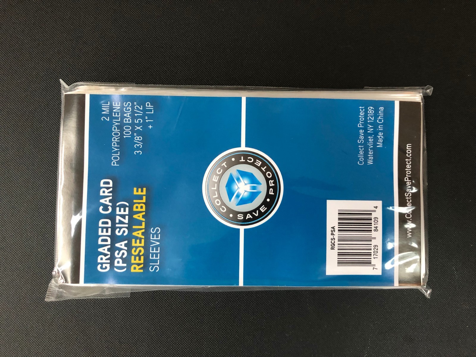 1000 Graded Card Poly Bags Sleeves SNUG FIT PSA SKIN TIGHT FOR PSA SLABS