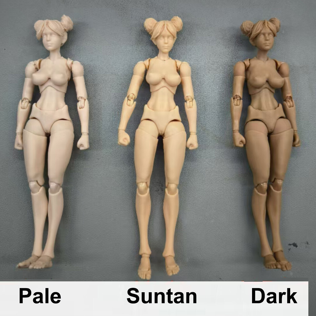 Romankey X COWL 1/12 Anime Little Girl Flexible Joint Body 6\'\' Action Figure Romankey X COWL 1/12 Anime Little Girl Flexible Joint Body 6\'\' Action Figure