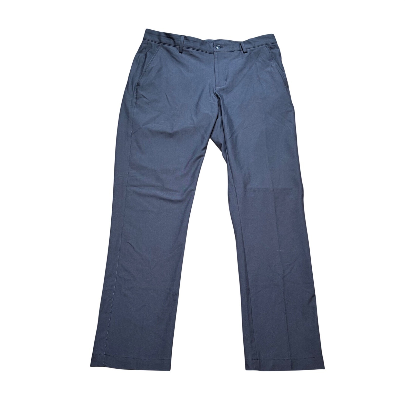 Greg Norman Shark Mens Golf Pants 32x29 Dark Gray Performance Stretch Flat Front Greg Norman Shark Mens Golf Pants 32x29 Dark Gray Performance Stretch Flat Front