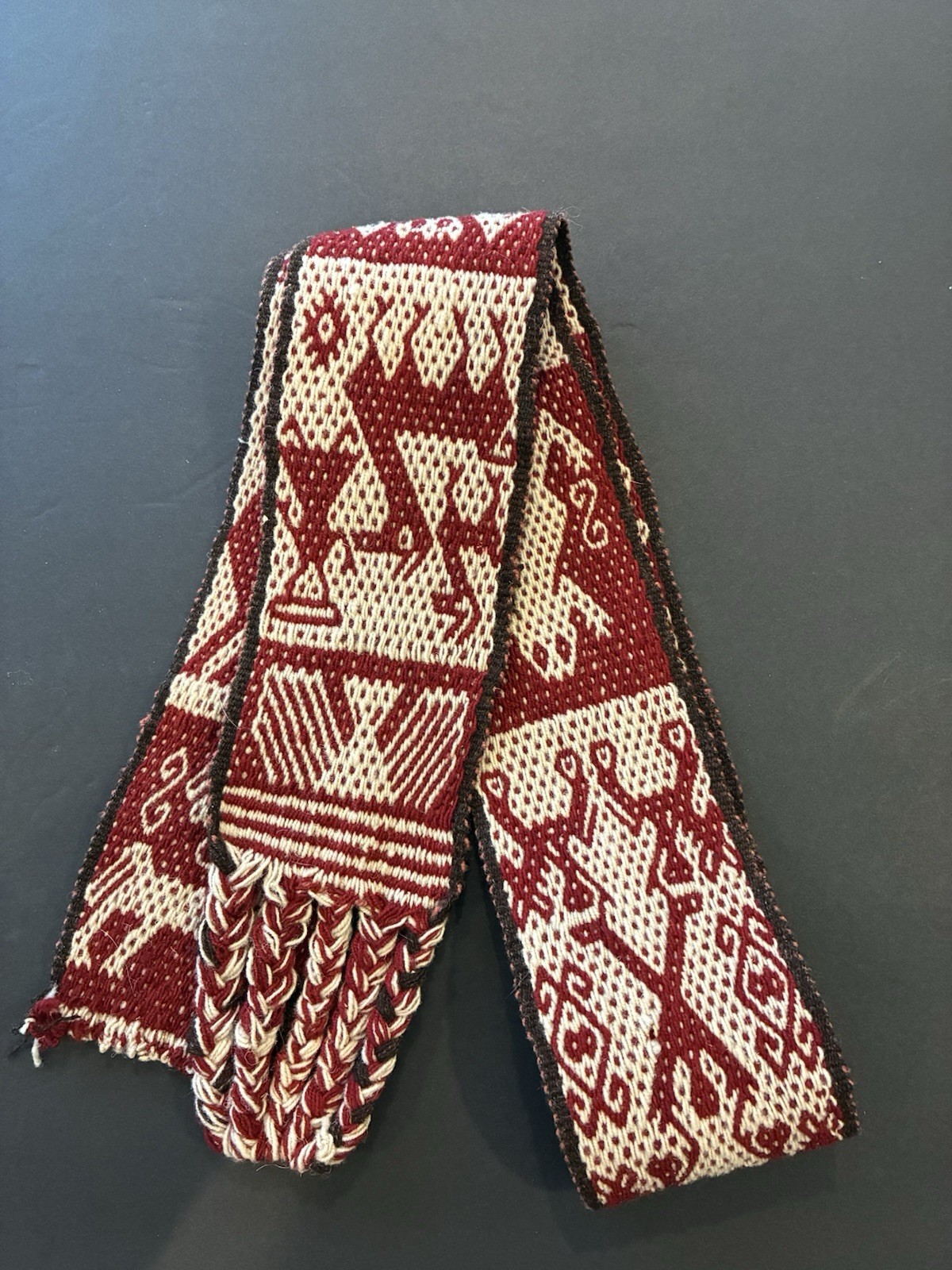 Hand Woven Authentic Peruvian Sash Wrap Belt ....51\ Hand Woven Authentic Peruvian Sash Wrap Belt ....51\