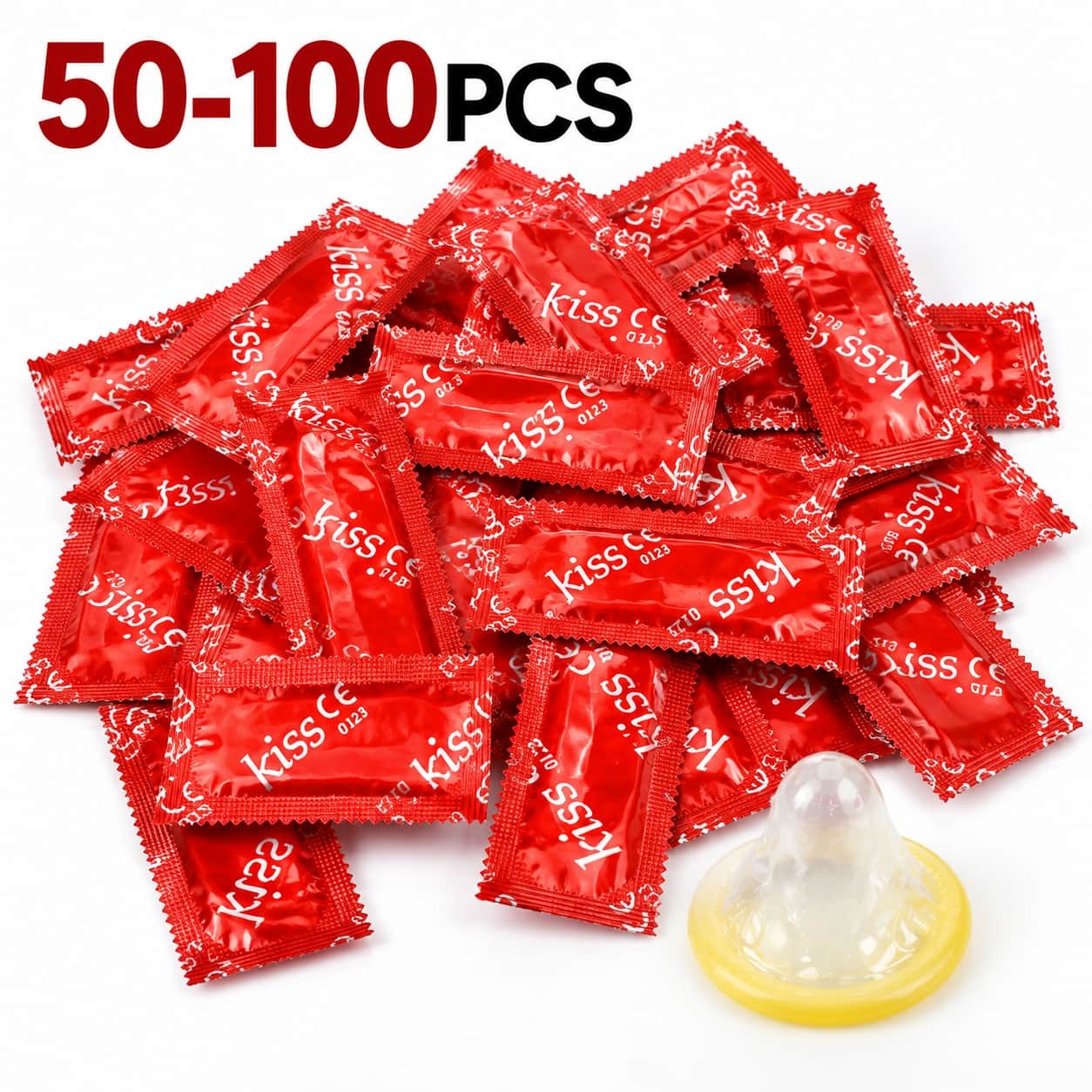 50/100pc Ultra Thin Latex Condoms: Extended Pleasure, Extra Time, Bulk Sex Delay 50/100pc Ultra Thin Latex Condoms: Extended Pleasure, Extra Time, Bulk Sex Delay