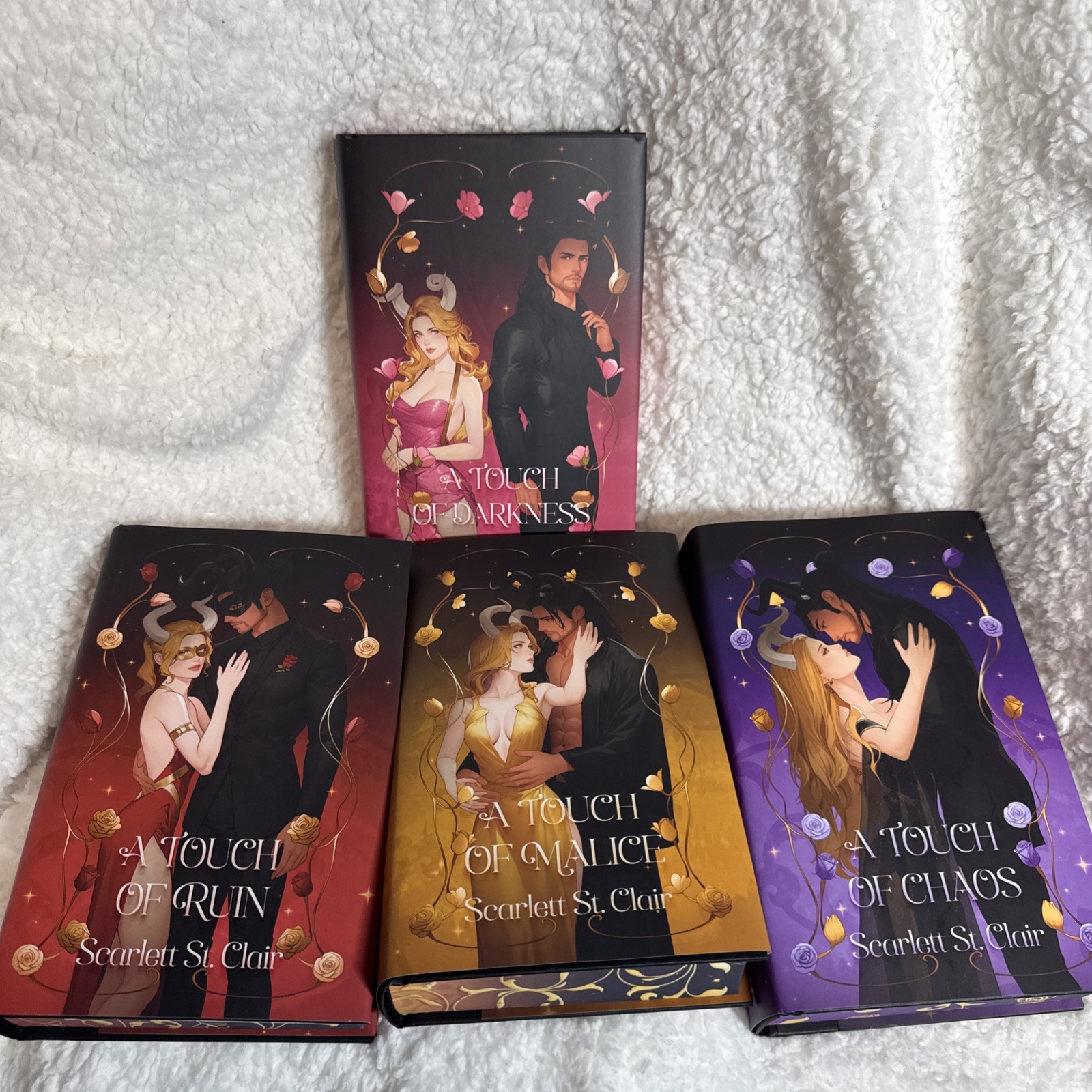 FAIRYLOOT A TOUCH OF DARKNESS HADES X PERSEPHONE SET SCARLETT ST. CLAIR SIGNED