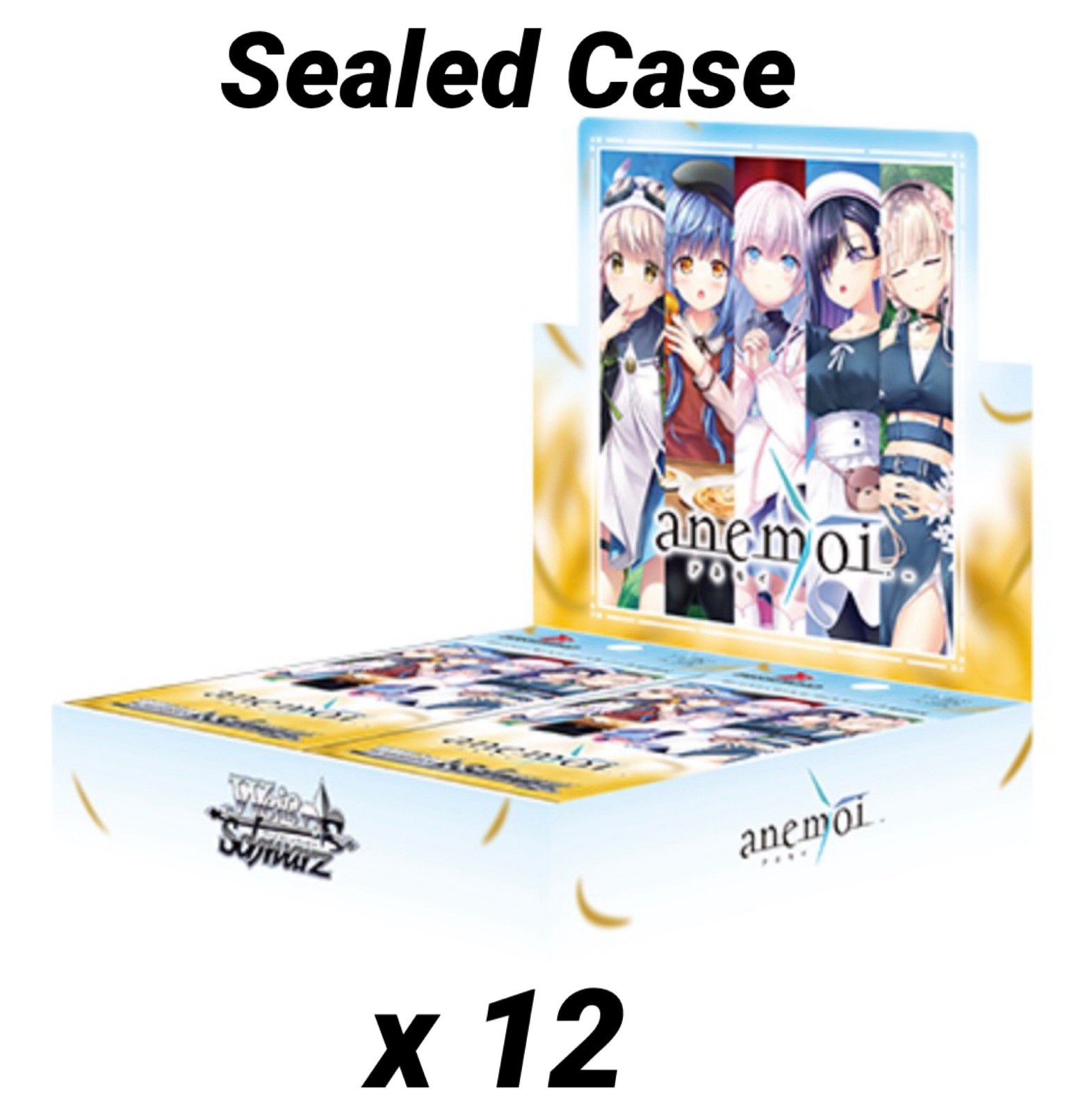 Pre-Order Weiss Schwarz Case Of Anemoi 【12 Boxes】 /DDP