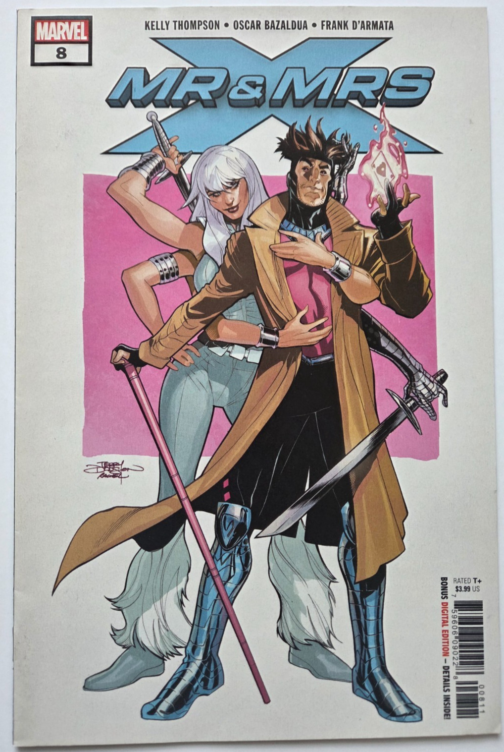 MR & MRS X #8 (2019) MARVEL COMICS TERY DODSON COVER GAMBIT ROGUE X-MEN MR & MRS X #8 (2019) MARVEL COMICS TERY DODSON COVER GAMBIT ROGUE X-MEN