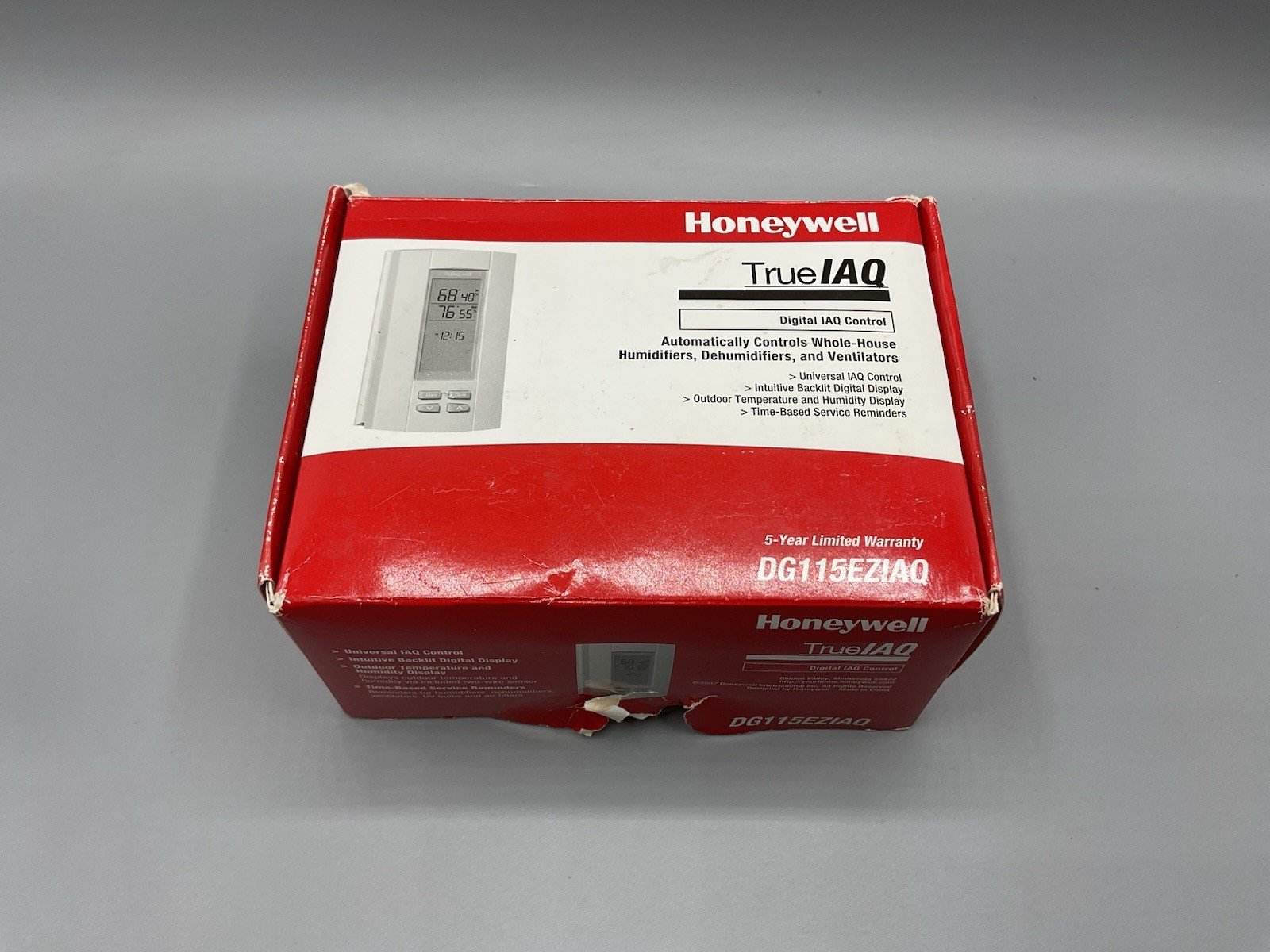 HONEYWELL DG115EZIAQ / DG115EZIAQ Digital IAQ Control HONEYWELL DG115EZIAQ / DG115EZIAQ Digital IAQ Control