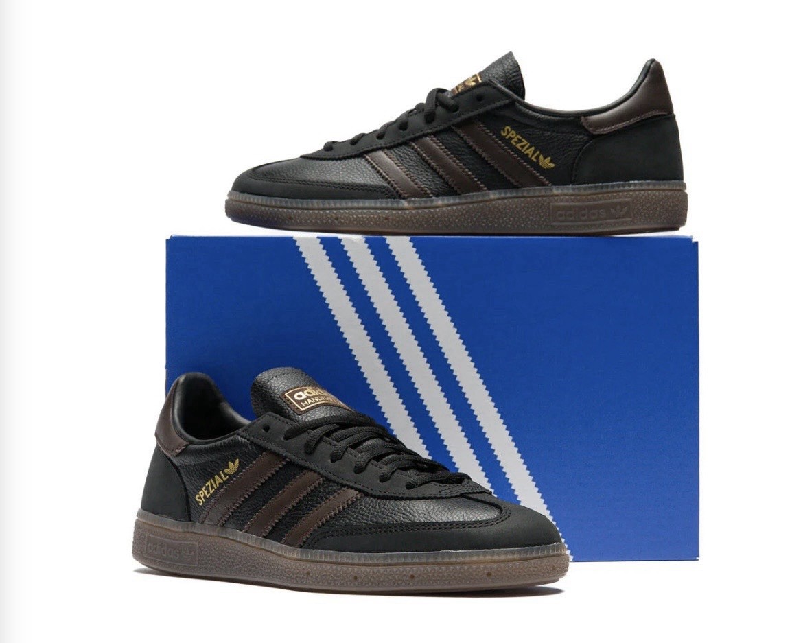 Adidas Handball Spezial Men’s Size 8-12 Casual Retro Sneaker Black Brown Shoe Adidas Handball Spezial Men’s Size 8-12 Casual Retro Sneaker Black Brown Shoe