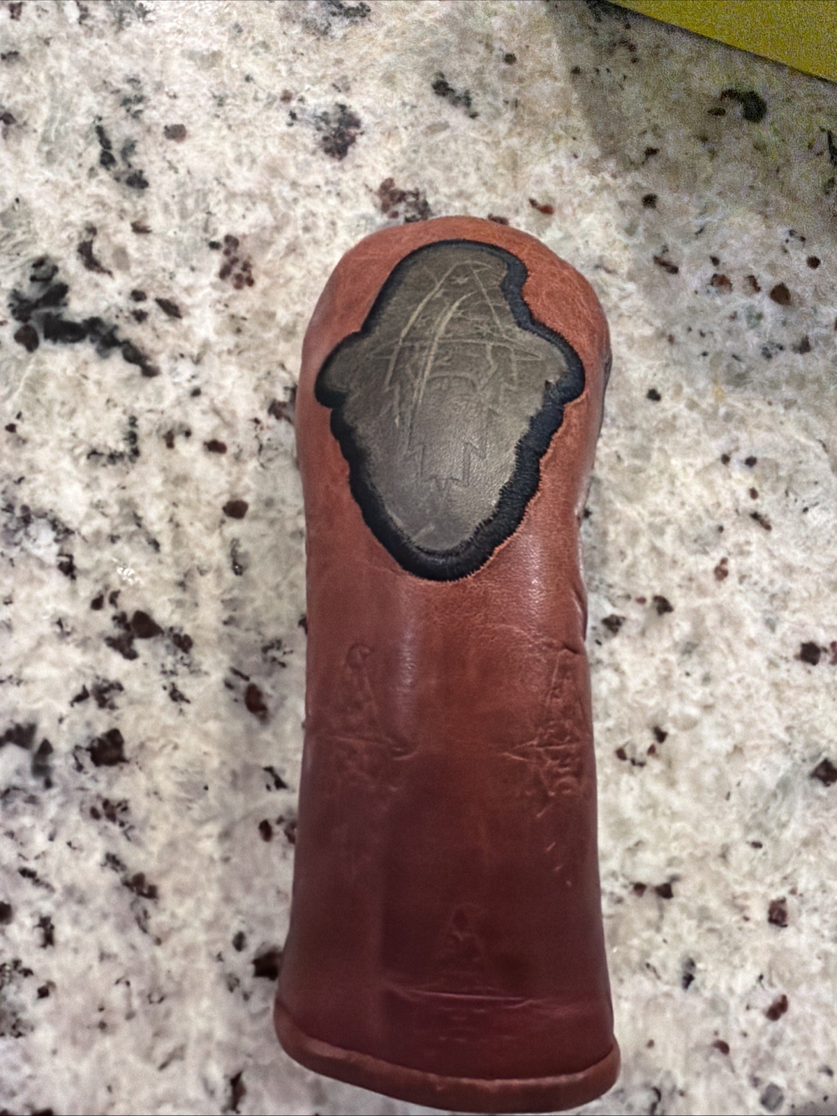 NICE BETTINARDI HORWEEN LEATHER HYBRID RESCUE HEADCOVER WIZARD NICE BETTINARDI HORWEEN LEATHER HYBRID RESCUE HEADCOVER WIZARD