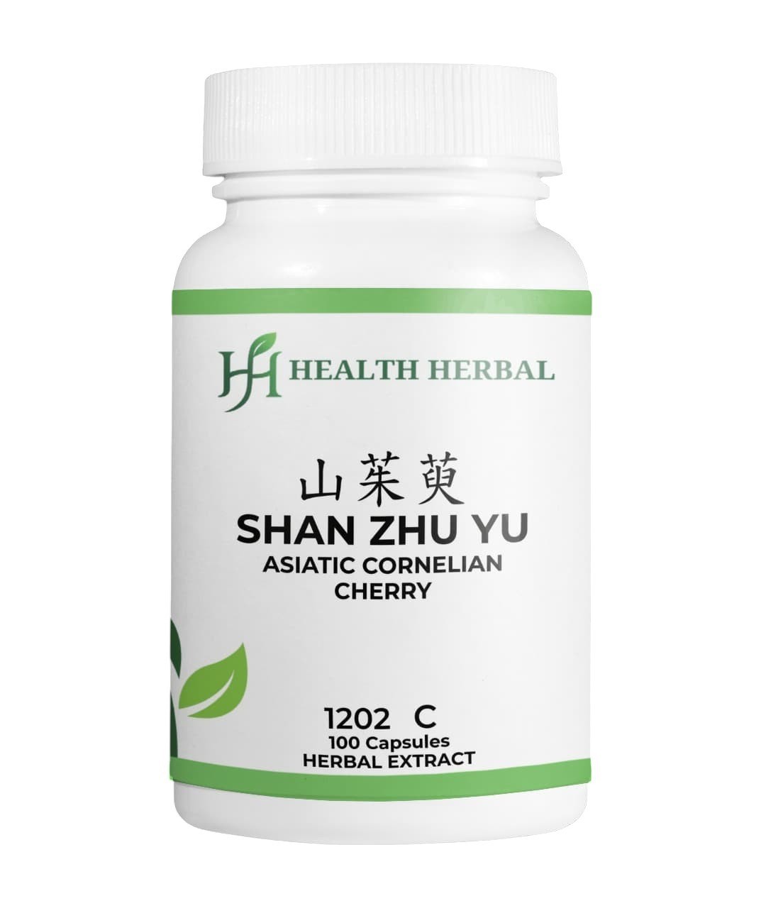 2 Bottles Health Herbal-Shan Zhu Yu/Asiatic Cornelian Cherry 100 Capsules/Bottle
