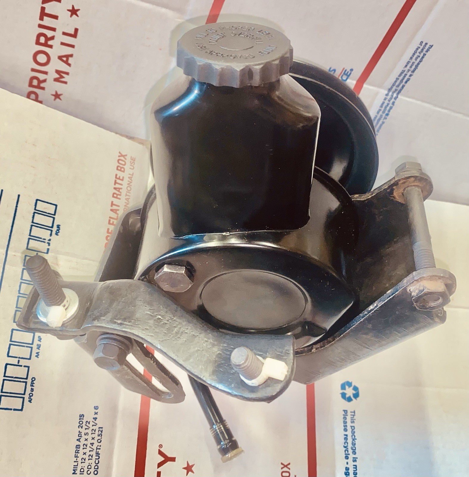 1969 SS396/427 Chevelle P S Pump-TRI. ,FABCO Stamp 1105 D.G. Pulley GM Original 1969 SS396/427 Chevelle P S Pump-TRI. ,FABCO Stamp 1105 D.G. Pulley GM Original