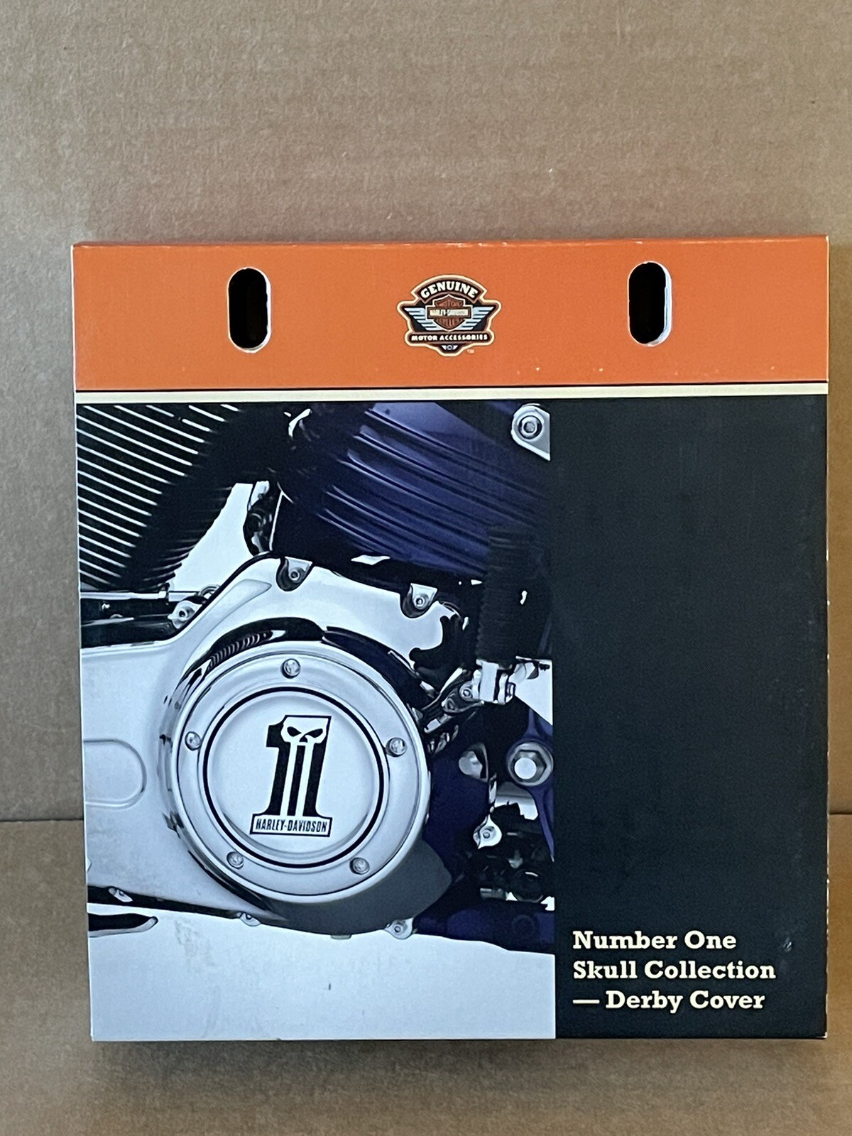 Harley Davidson Number 1 Derby Cover, Chrome 25700435 - New In Box - OEM