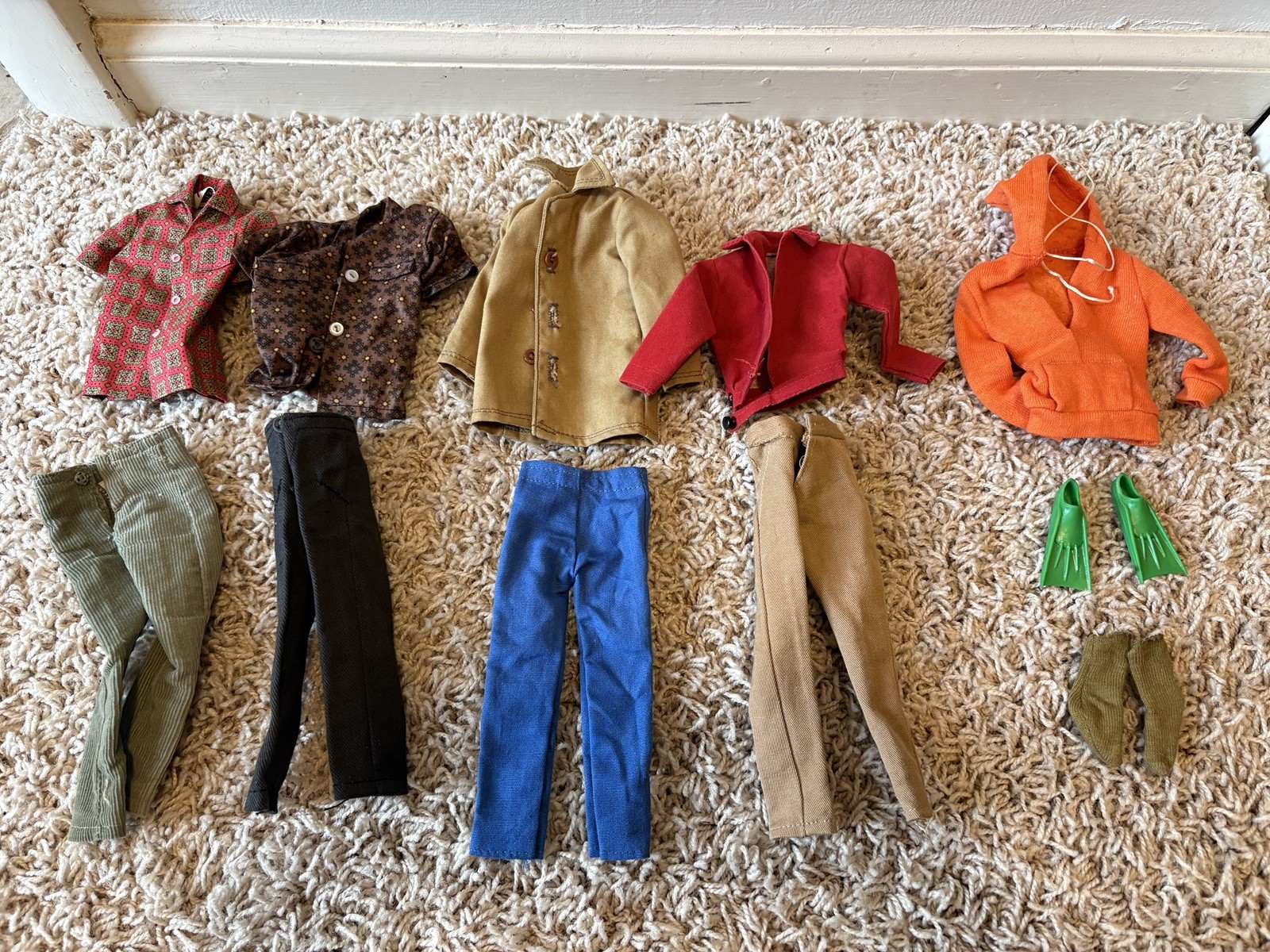 Vintage 1960's Ken Doll Outfits Clothes Mattel Barbie Lot Vintage 1960's Ken Doll Outfits Clothes Mattel Barbie Lot