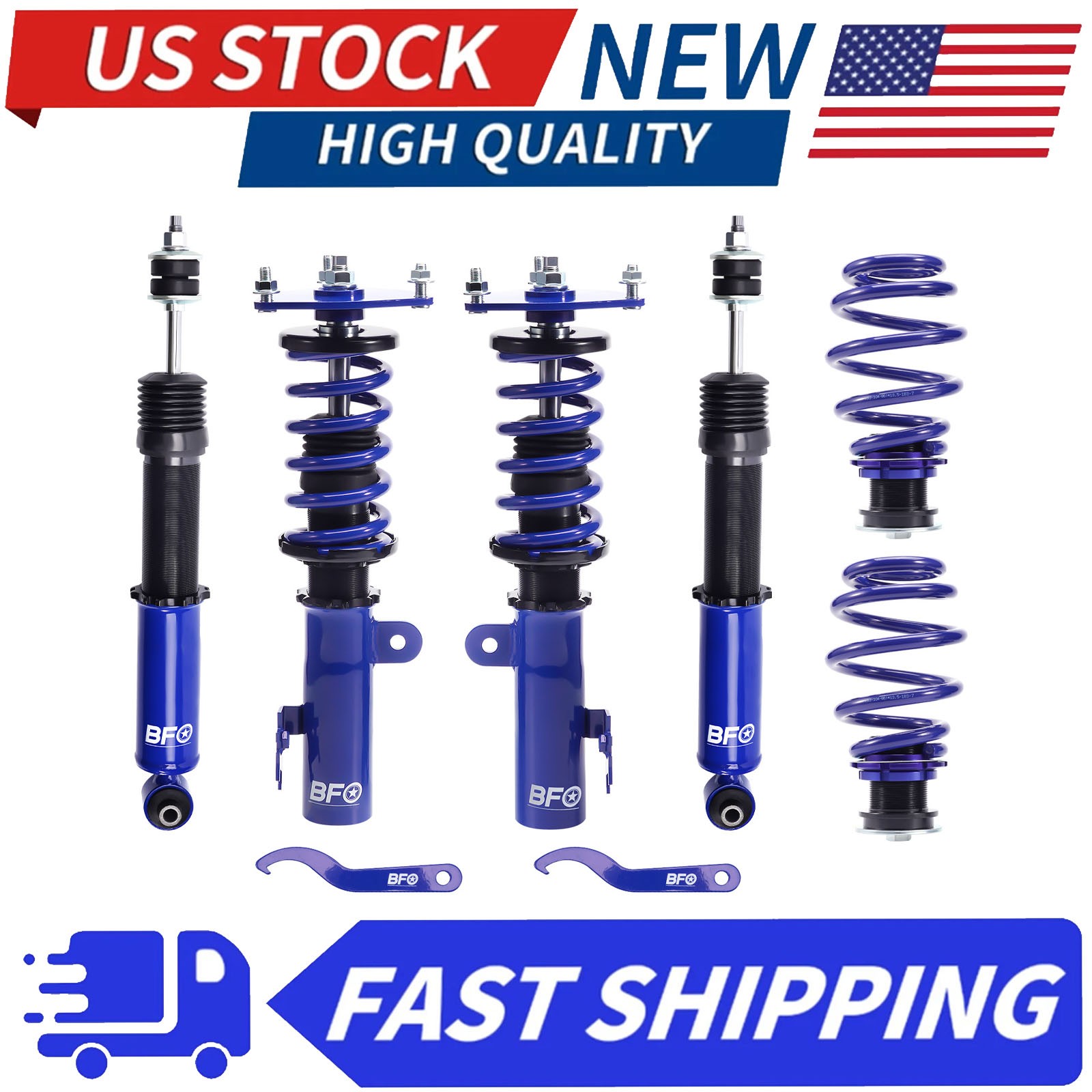Adjustable Coilovers Suspension Lowering Kit Fit For Scion TC 2011-2016 AGT20