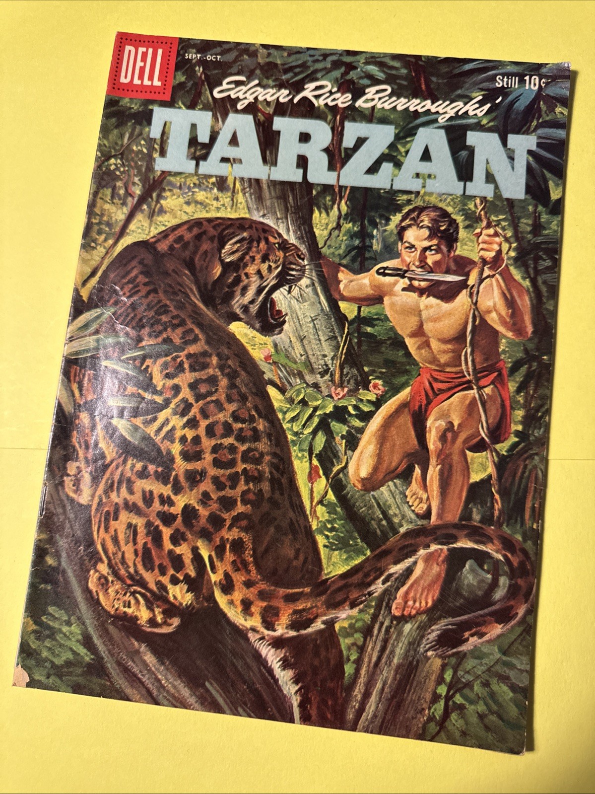 Tarzan #114 (1960) Dell Comics Jungle Adventure Silver Age Comic Book