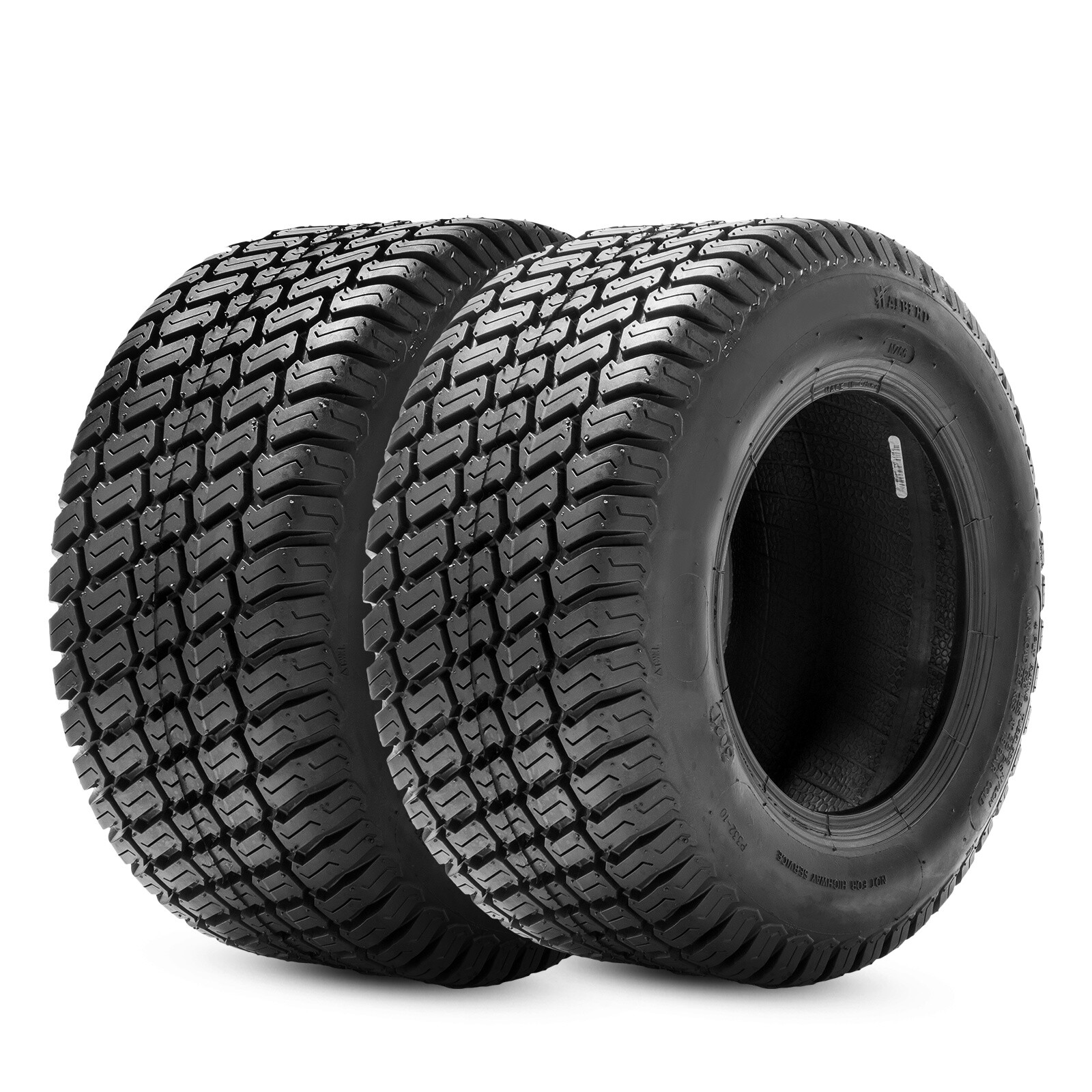 2-pack Lawn Mower Tires 18x8.50-8 18x8.5x8 4PR Turf Friendly Tractor Heavy Duty