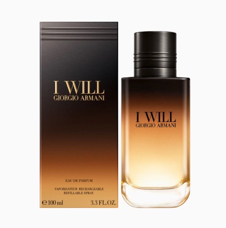 I WILL by Giorgio Armani | 100ml / 3.3 oz EDP Spray | Fast Shipping I WILL by Giorgio Armani | 100ml / 3.3 oz EDP Spray | Fast Shipping