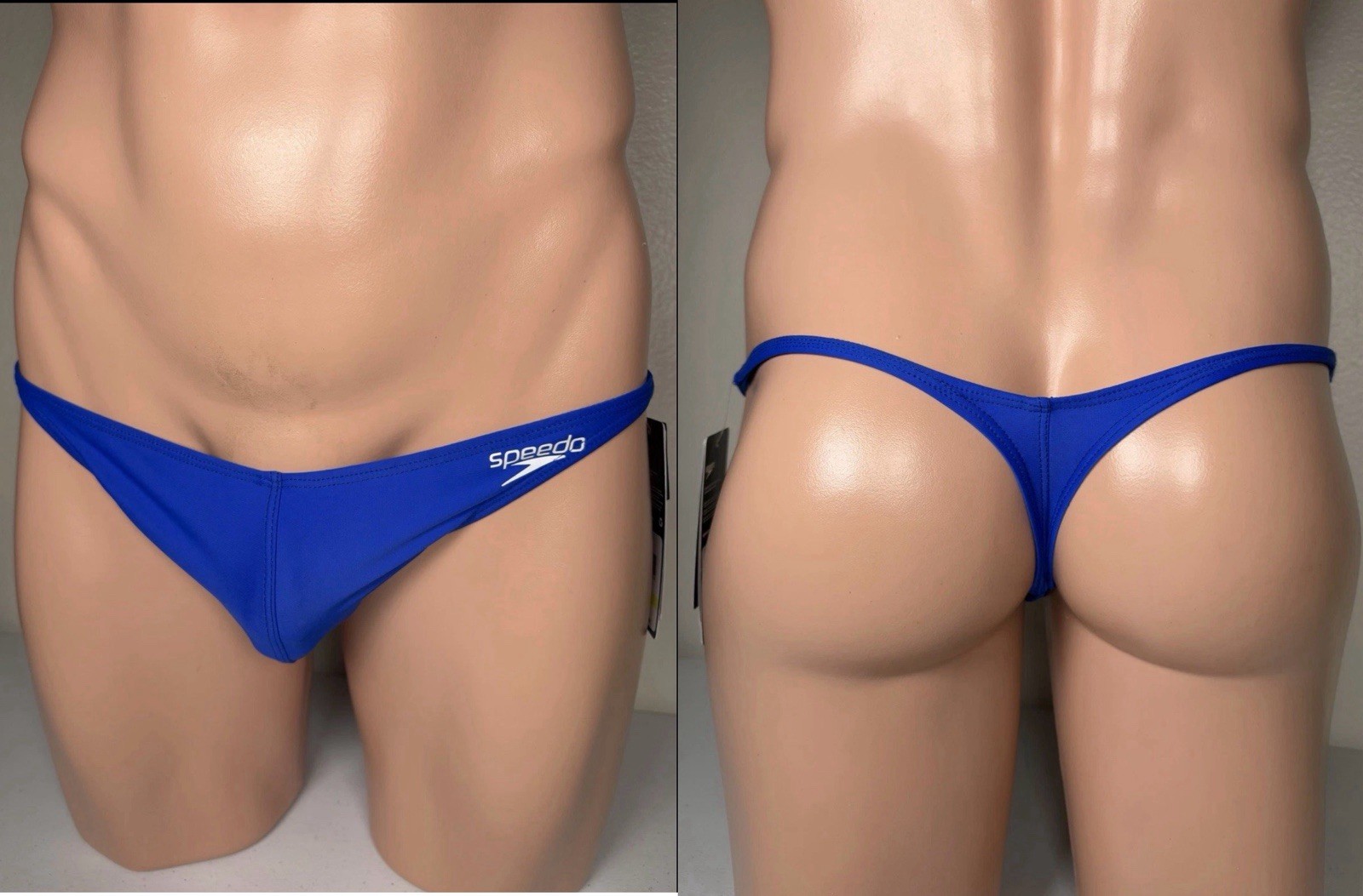 Modified Speedo Solar Turkish Sea Ultra Low Rise 1/4”  String Thong Bikini 30
