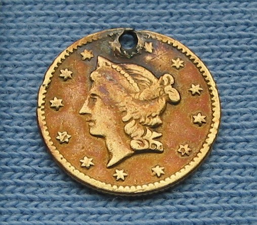 1853 California Gold Half Dollar Fractional Token BG-430? (G50C 1/2 dol) 1853 California Gold Half Dollar Fractional Token BG-430? (G50C 1/2 dol)