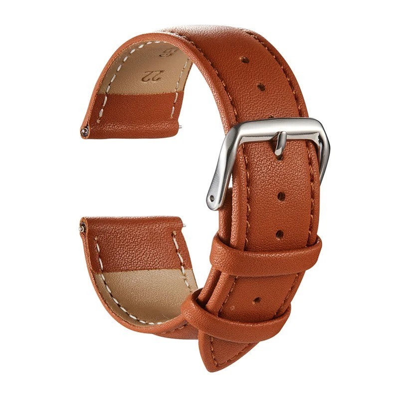 Genuine Leather Watchbands Calfskin Replace Wristwatch Straps 18mm 20mm 22mm 24m Genuine Leather Watchbands Calfskin Replace Wristwatch Straps 18mm 20mm 22mm 24m