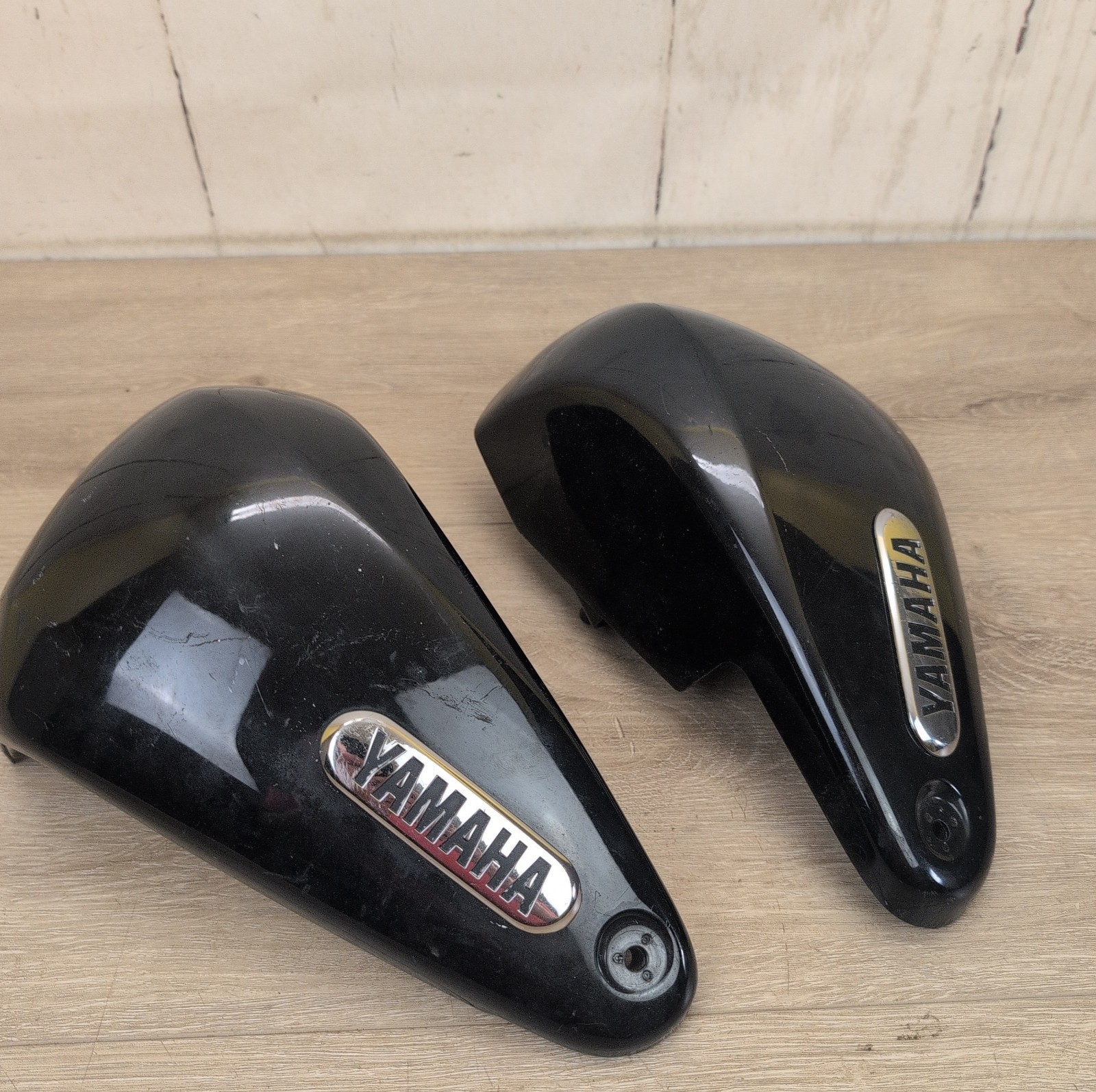 2001 Yamaha Road Star 1600 XV1600 Left & Right Side Cover Set 4WM-2179V-20 OEM 2001 Yamaha Road Star 1600 XV1600 Left & Right Side Cover Set 4WM-2179V-20 OEM