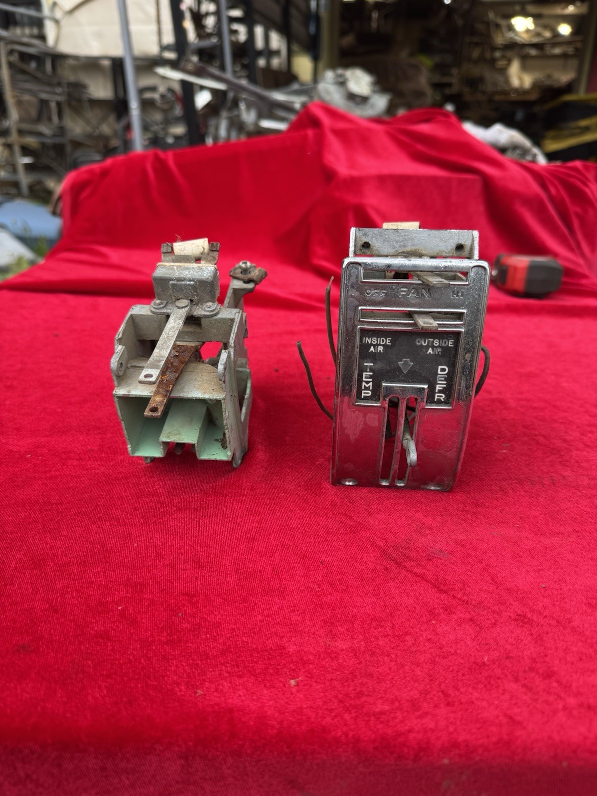 1955 1956 1957 1958 1959 Chevrolet truck heater control & Parts Original GM