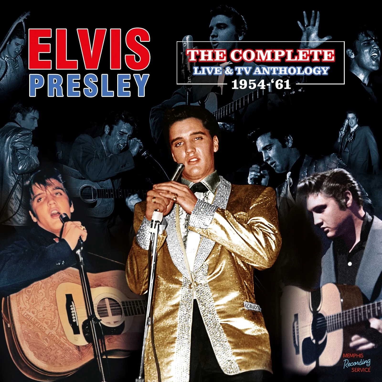 Elvis Presley The complete live & TV anthology 1954 '61 (CD) Box Set (UK IMPORT) Elvis Presley The complete live & TV anthology 1954 '61 (CD) Box Set (UK IMPORT)