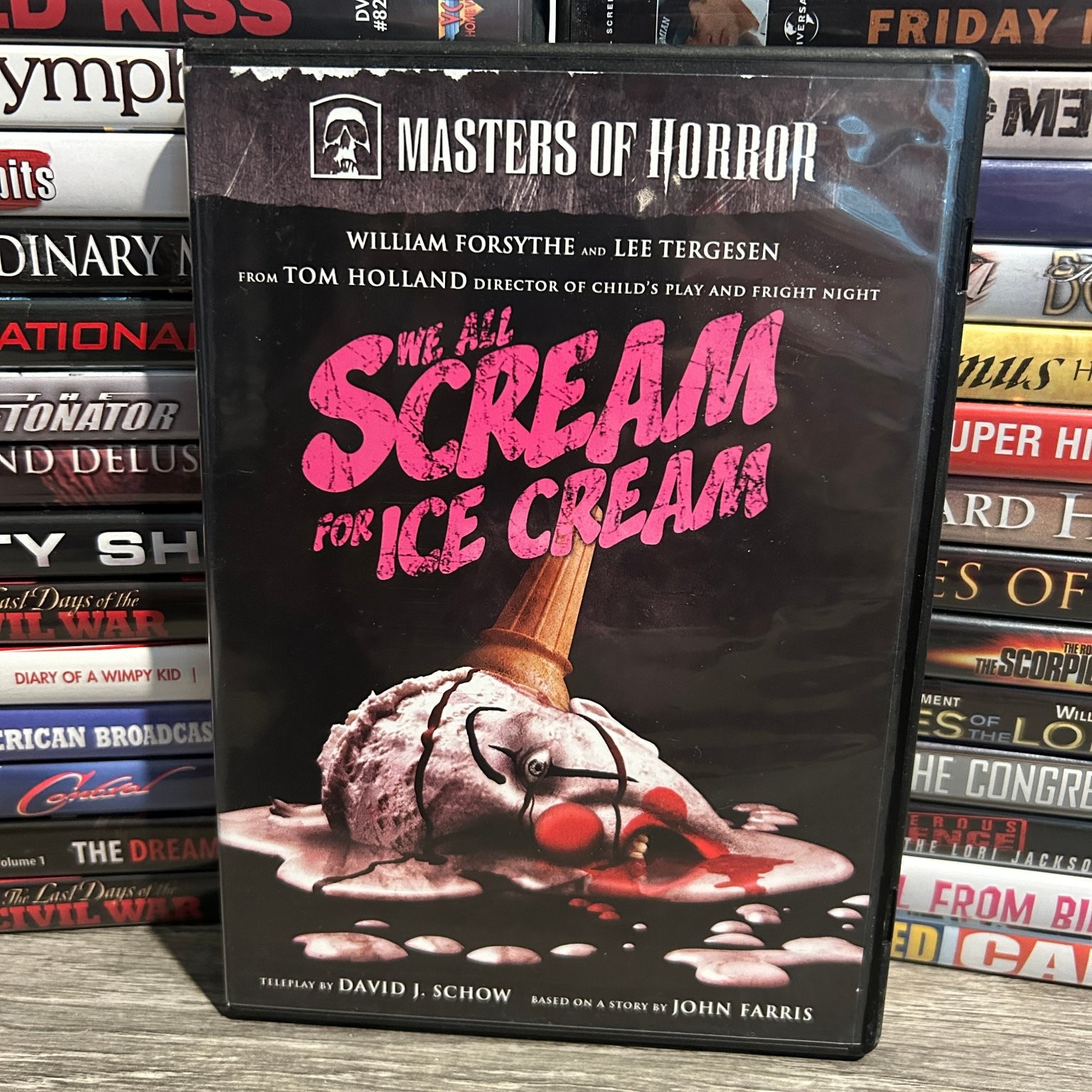 Masters of Horror: We All Scream for Ice Cream DVD 2007 Tom Holland, starz -M Masters of Horror: We All Scream for Ice Cream DVD 2007 Tom Holland, starz -M