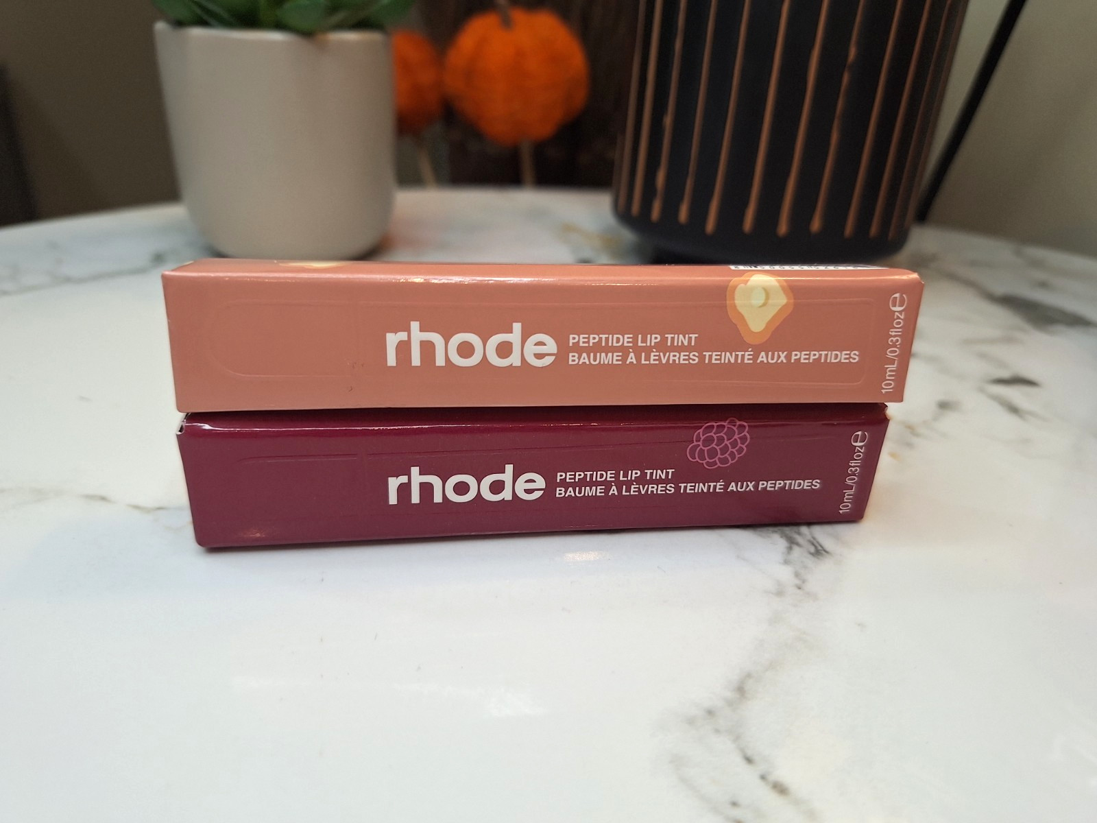 Rhode Limited Edition Peptide Lip Tint Set Of 2 - Raspberry Jelly, Toast Rhode Limited Edition Peptide Lip Tint Set Of 2 - Raspberry Jelly, Toast