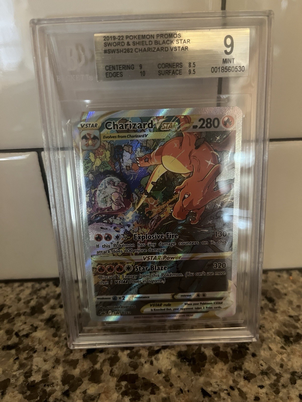 Pokemon SWSH Black Star Promos Charizard VSTAR 2019-2023 #SWSH262 BGS 9 Pokemon SWSH Black Star Promos Charizard VSTAR 2019-2023 #SWSH262 BGS 9