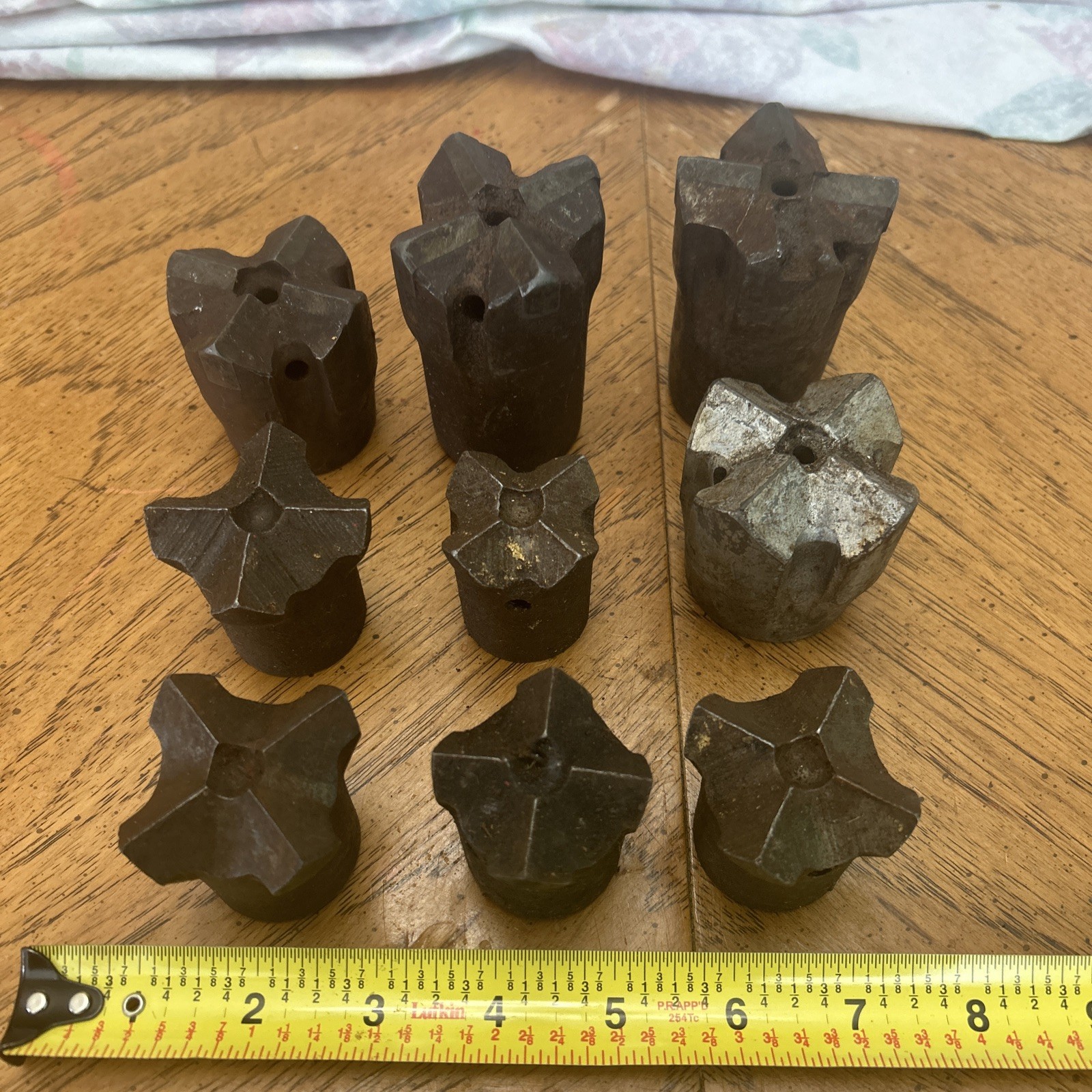   VINTAGE CARBIDE ROCK CROSS DRILL BITS  