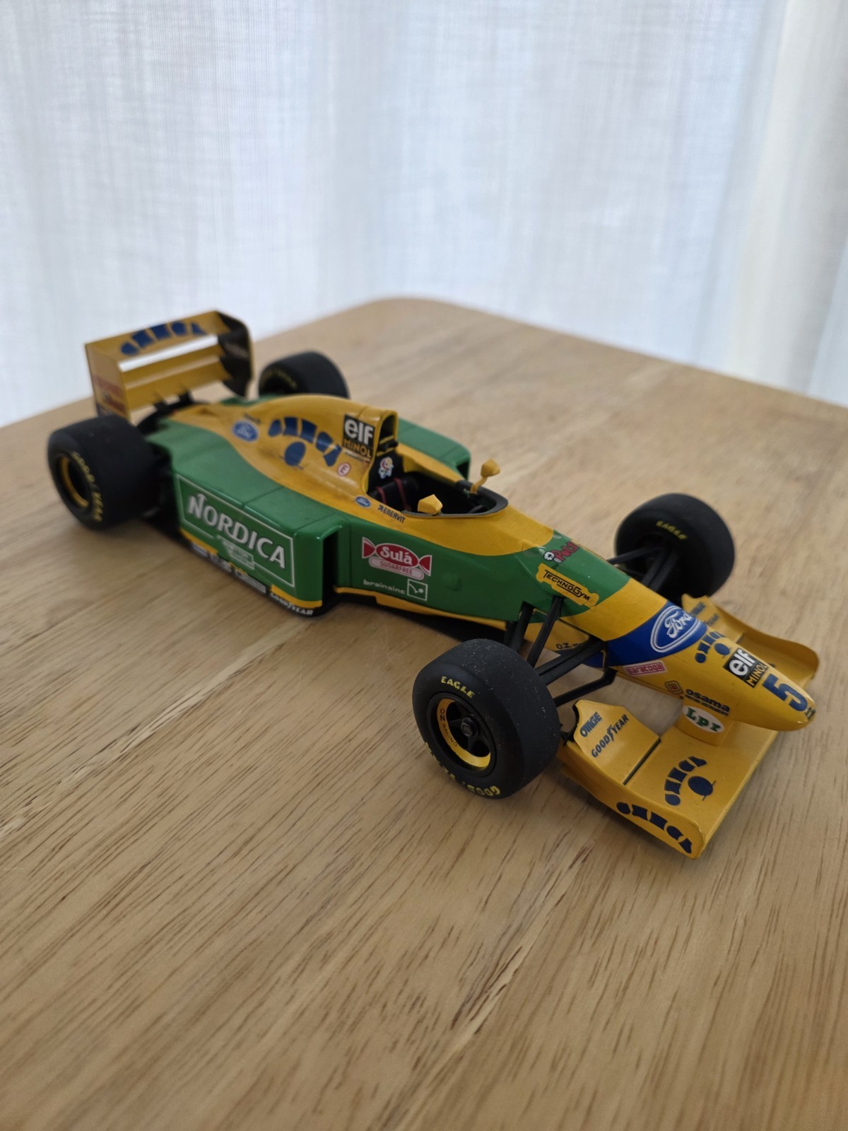 1993 Michael Schumacher Benetton By Paul\'s Models 1993 Michael Schumacher Benetton By Paul\'s Models