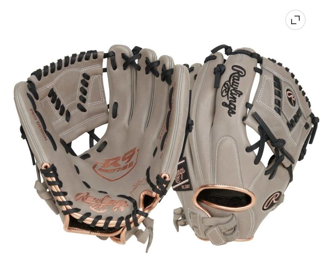 ✅NEW RAWLINGS R9 SERIES 11.5-INCH CONTOUR FIT FASTPITCH GLOVE RIGHT SHIPS NOW🚀