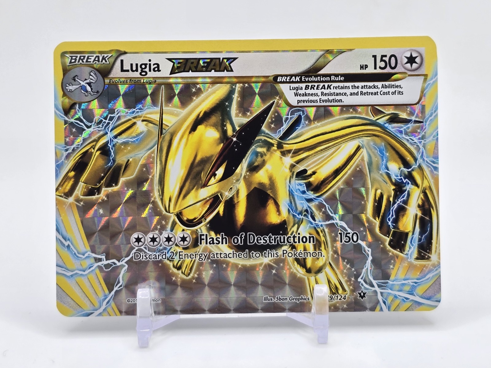 Lugia Break 79/124 Fates Collide Holo NM