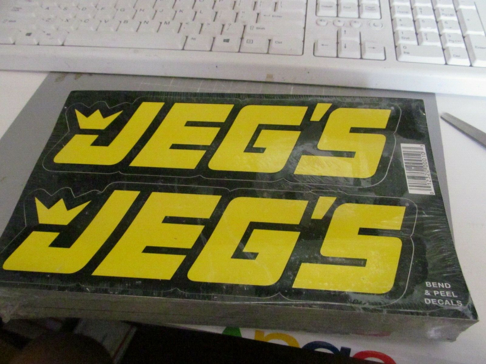 JEGS STICKER DECAL ORIGINAL OLD STOCK RACING JEGS STICKER DECAL ORIGINAL OLD STOCK RACING