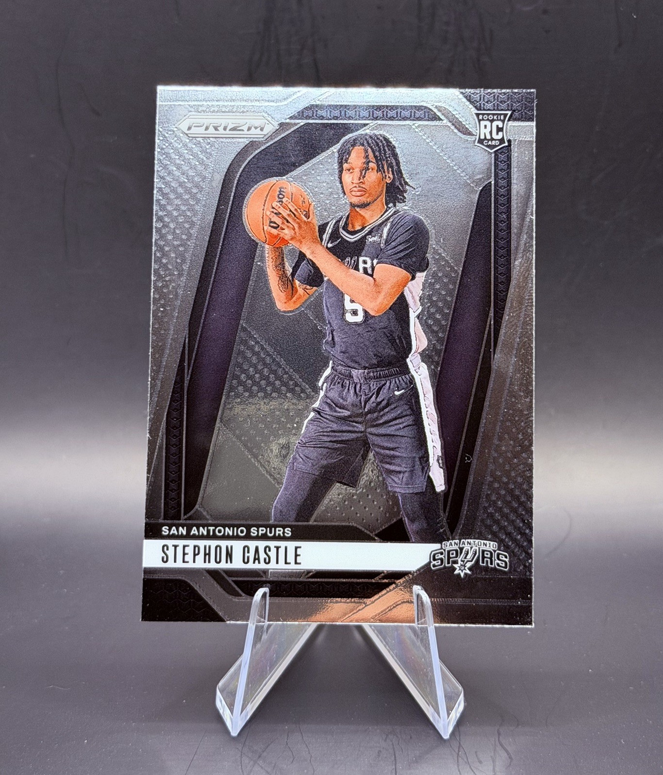 Panini Prizm 2024-25 Stephon Castle #234 RC Rookie Base San Antonio Spurs Panini Prizm 2024-25 Stephon Castle #234 RC Rookie Base San Antonio Spurs