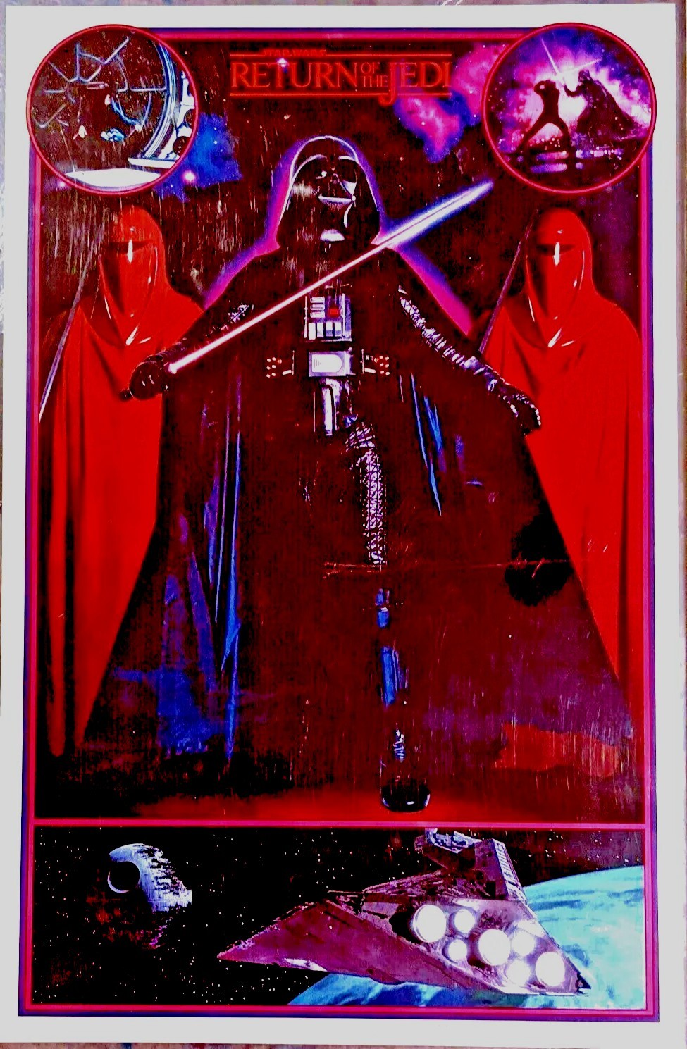 Original 1983 Star Wars Return of the Jedi Darth Vader/The Royal Guards