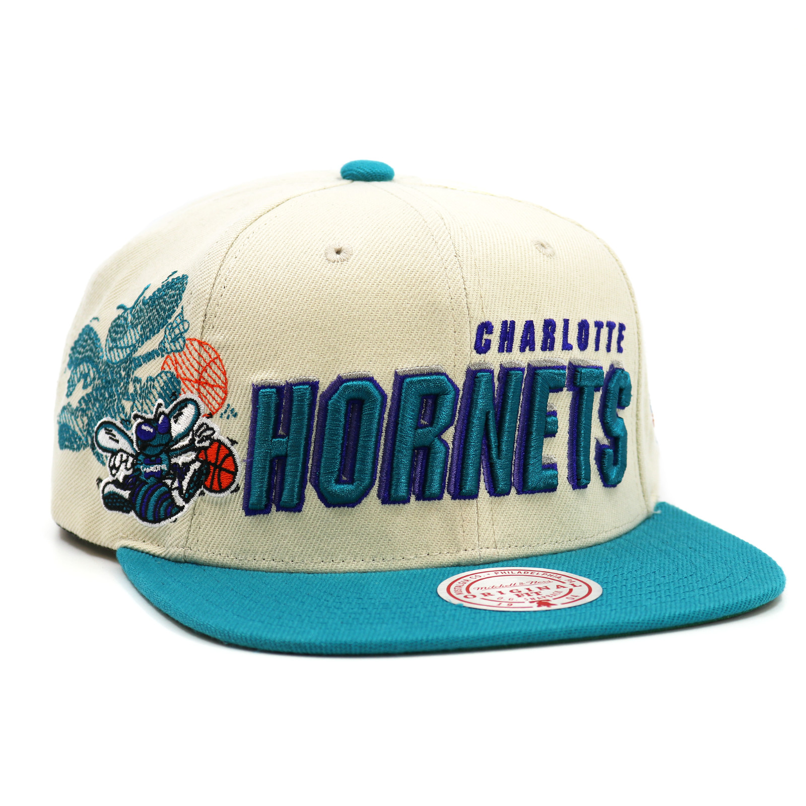 Mitchell & Ness Charlotte Hornets NBA hat / cap adjustable snapback Mitchell & Ness Charlotte Hornets NBA hat / cap adjustable snapback