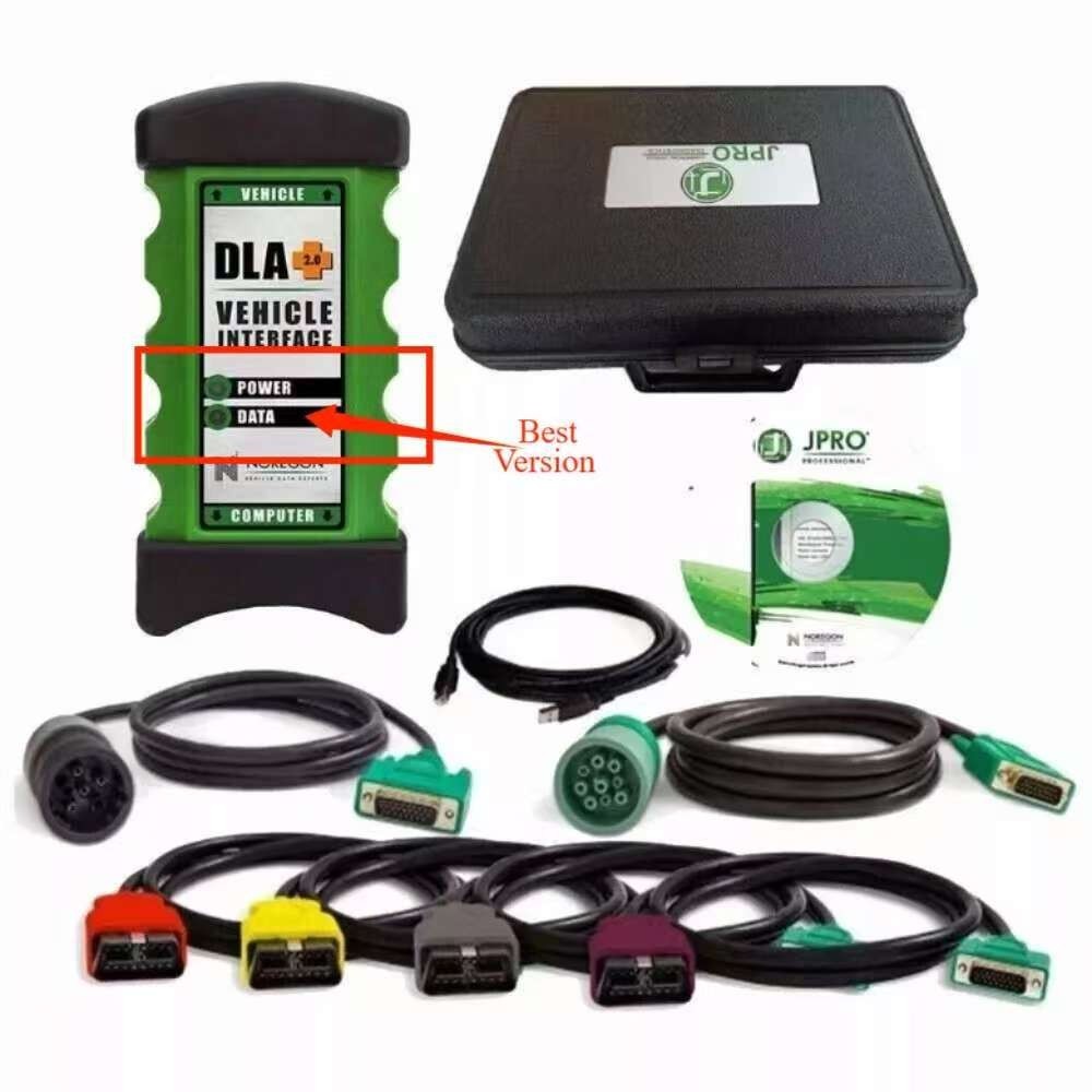 Latest JPRO DLA 2.0  2026 V1.1  Diesel Heavy Duty Truck Scanner Diagnostic tool