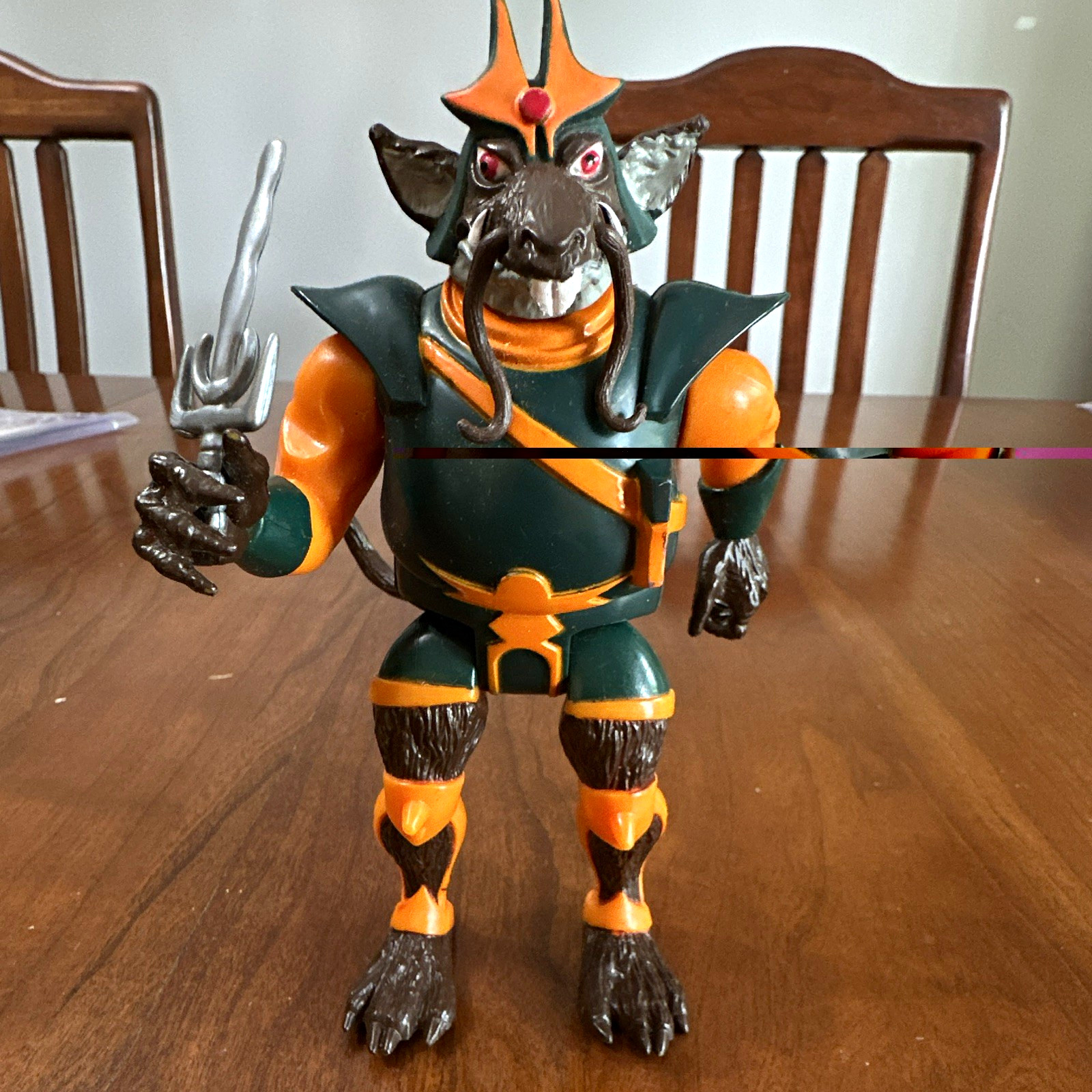 Vintage 1985 LJN ThunderCats Ratar-O Action Figure - 100% Working Battle-Matic L