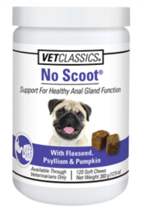 Vet Classics No Scoot Dog Supports Healthy Anal Gland Function 120ct Vet Classics No Scoot Dog Supports Healthy Anal Gland Function 120ct