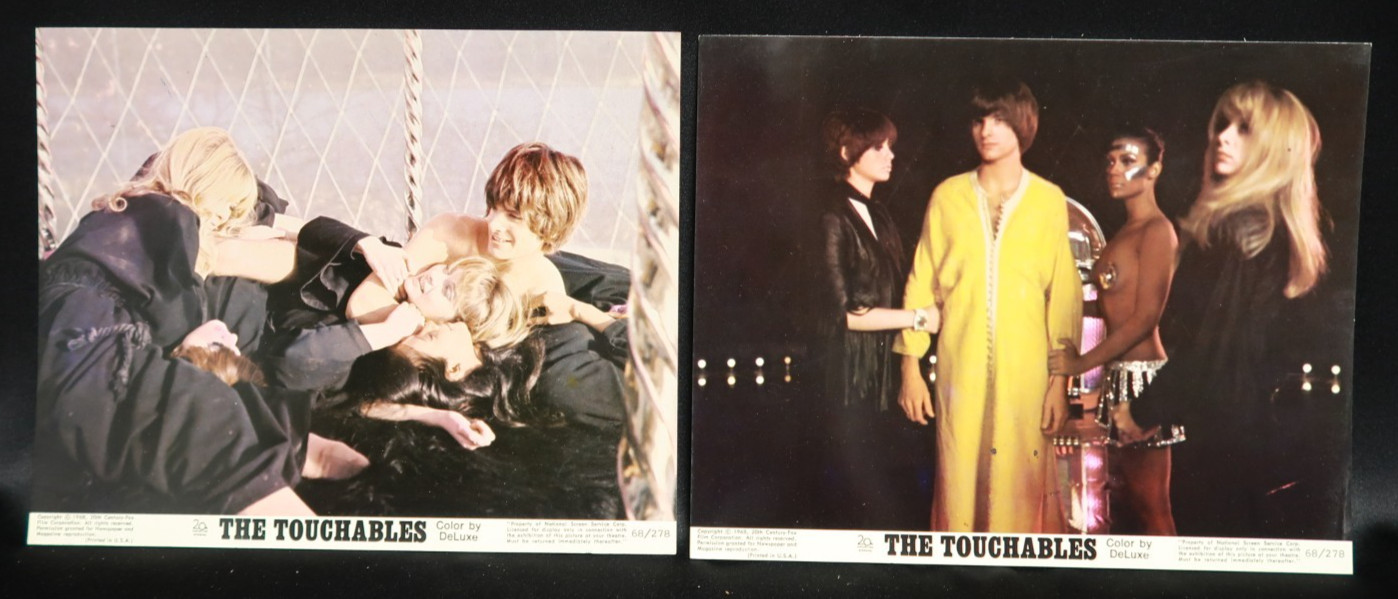 The Touchables 1968 Lobby Cards Mini Stills 8 x 10 NSS 68/278 Judy Huxtable
