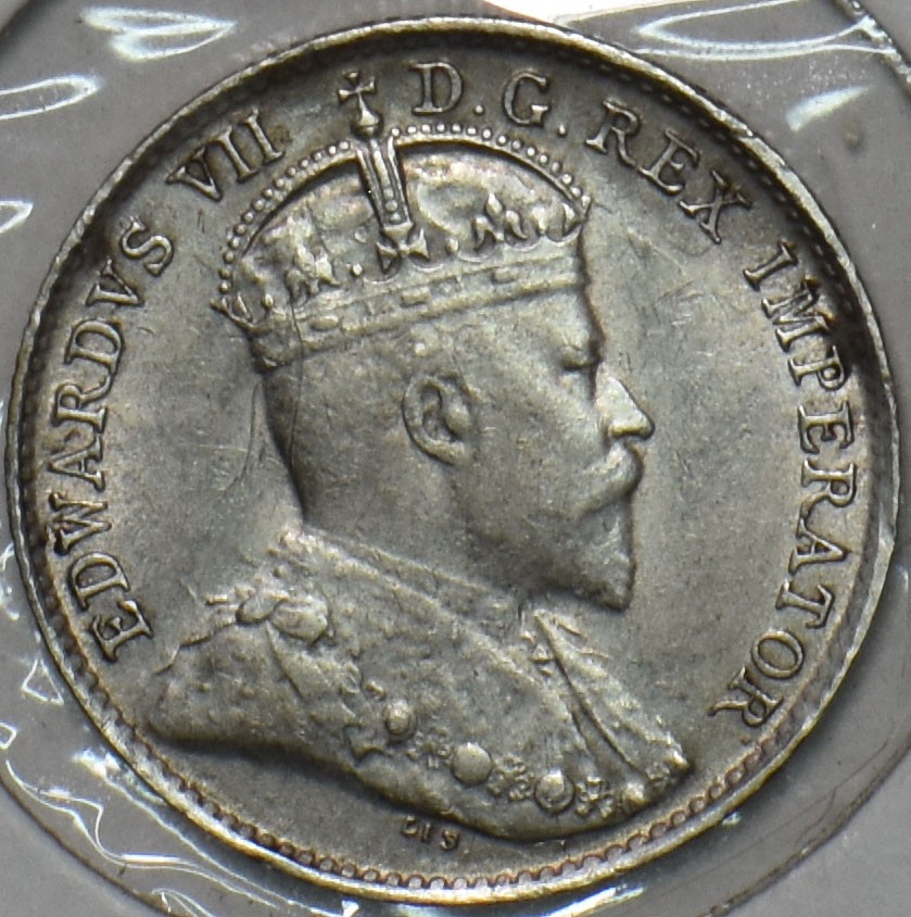 Canada 1907 5 Cents 297511 combine shipping