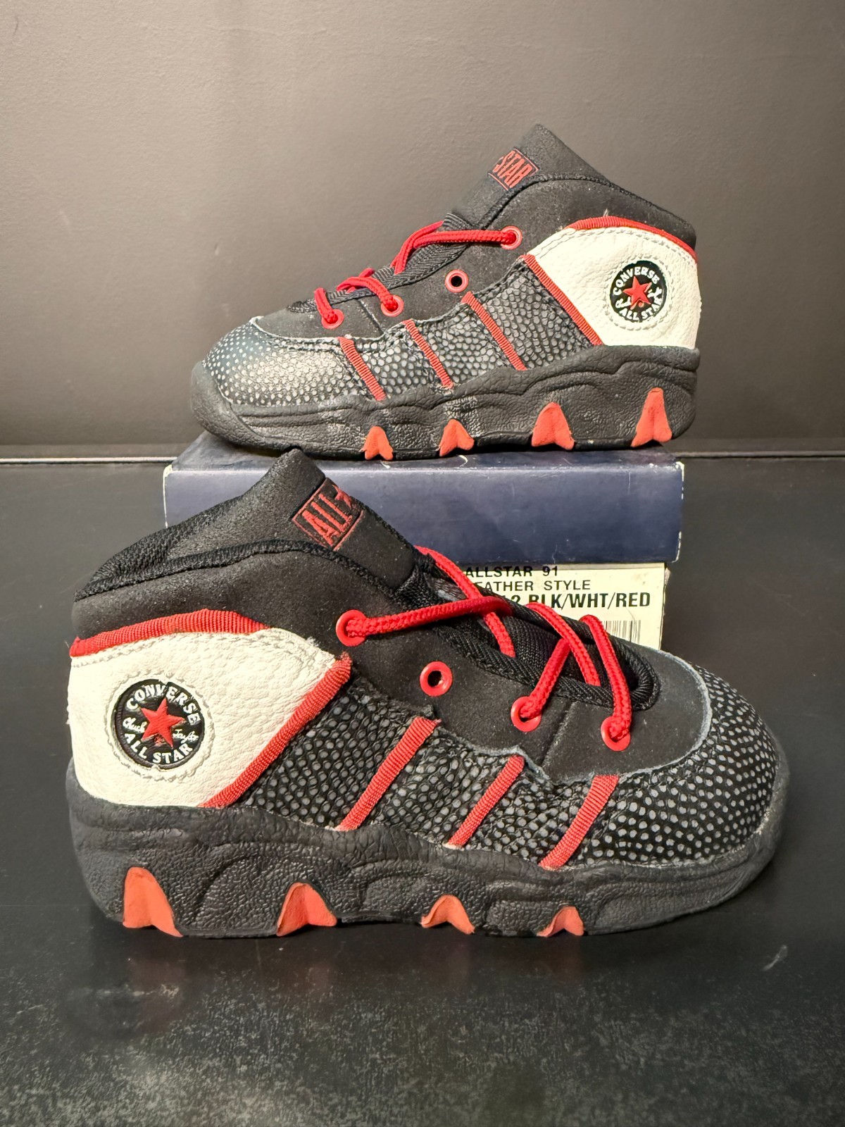 Vintage Dennis Rodman Converse All Star 91 AS91 Basketball Shoes Rare TD Size Vintage Dennis Rodman Converse All Star 91 AS91 Basketball Shoes Rare TD Size