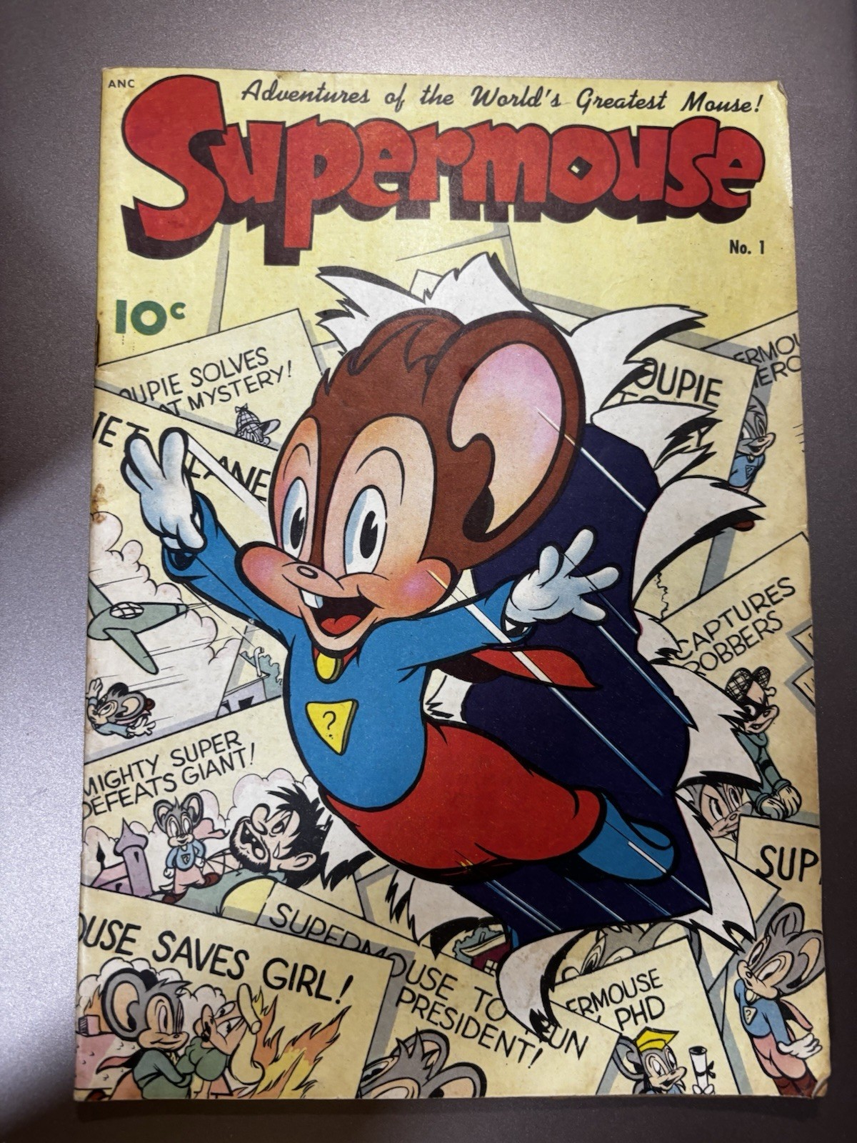 Adventures of the World’s Greatest Mouse. #1. 1948 Adventures of the World’s Greatest Mouse. #1. 1948