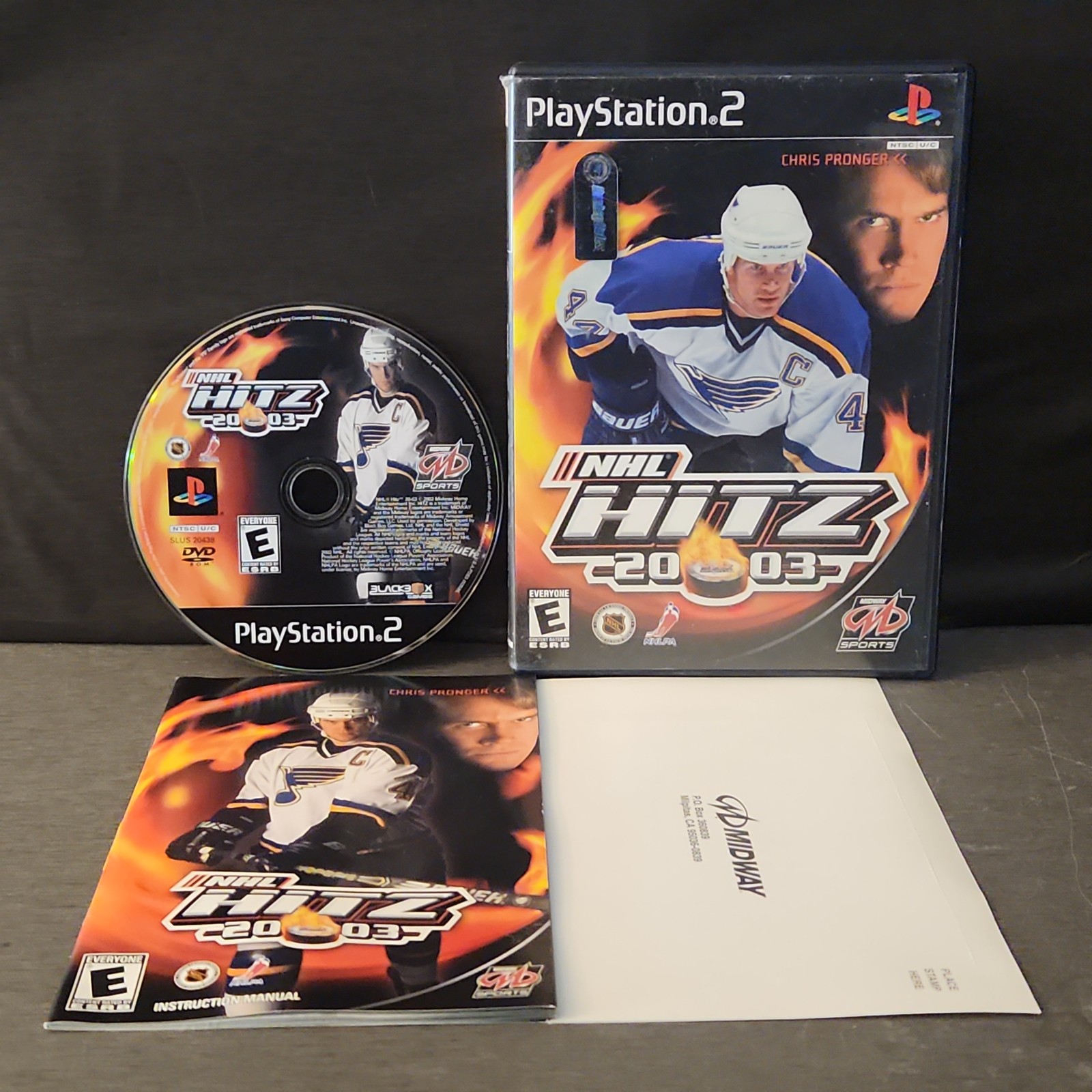 NHL Hitz 2003 PS2 Complete CIB