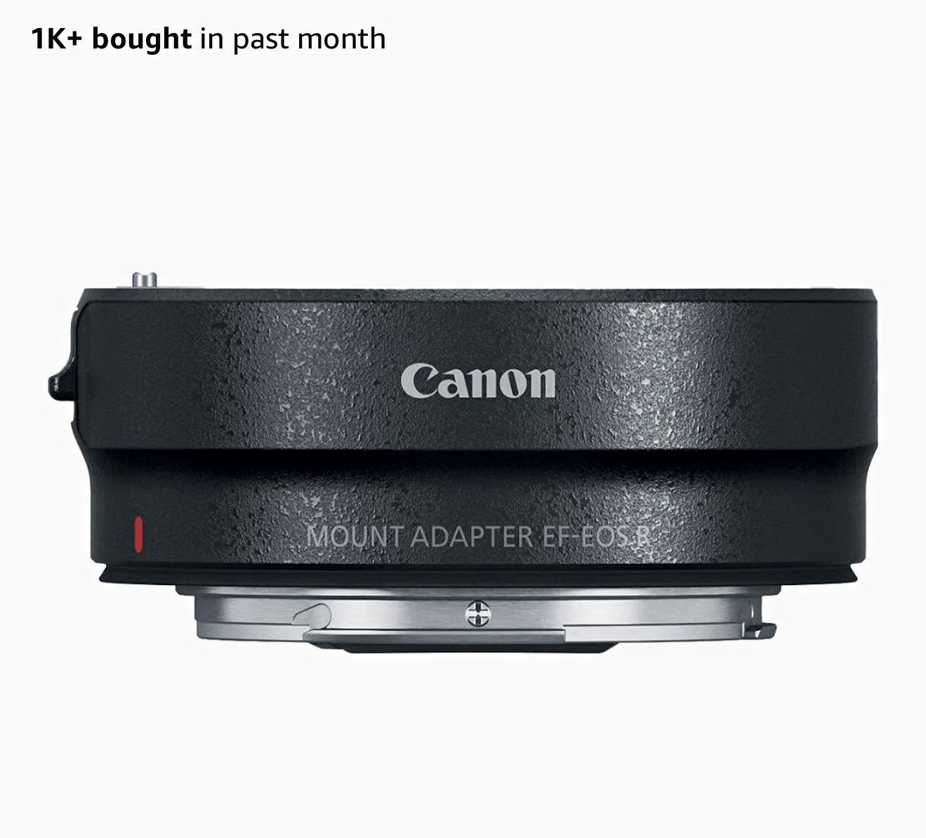 Canon Mount Adapter EF-EOS R Black Canon EF to EOS R Twist-On w/ Pouch Canon Mount Adapter EF-EOS R Black Canon EF to EOS R Twist-On w/ Pouch
